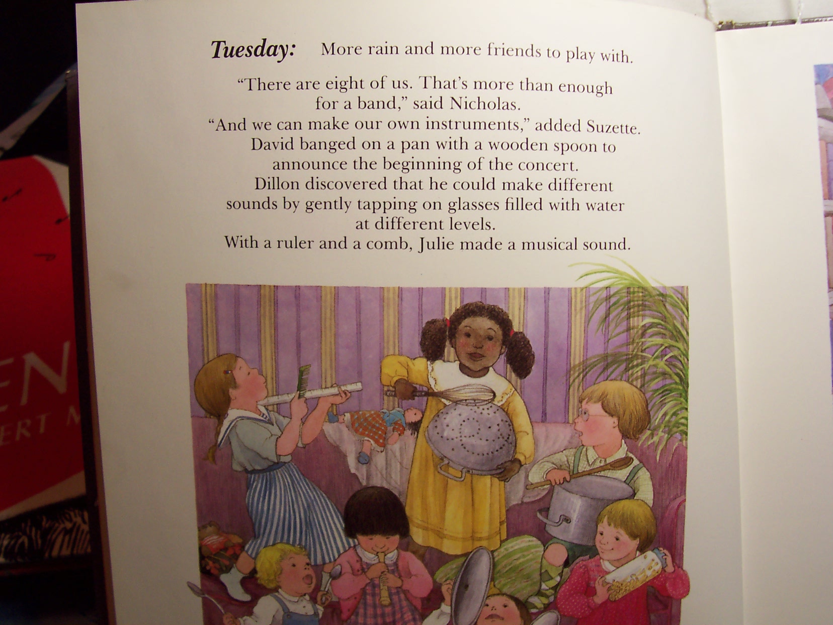 The Wonderful Rainy Week Book 1983 Martine Jaureuiberry