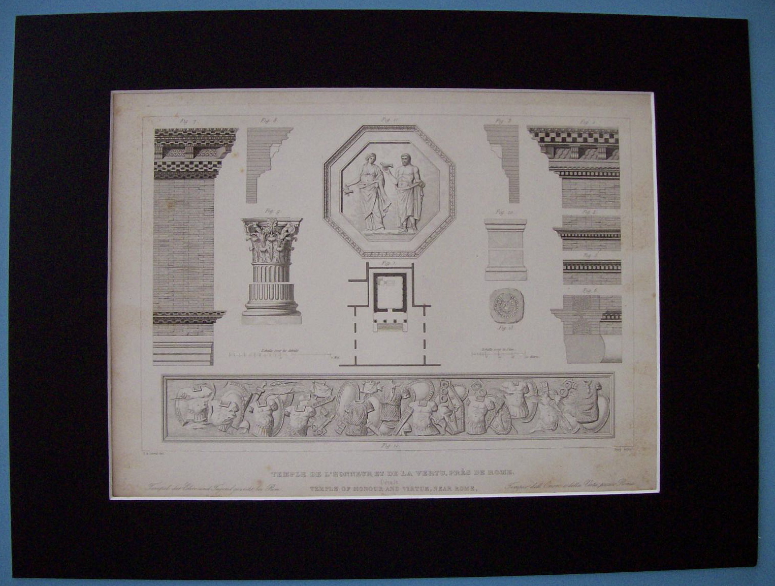Temple De L'Honneur Et De La Vertu, Pres De Rome