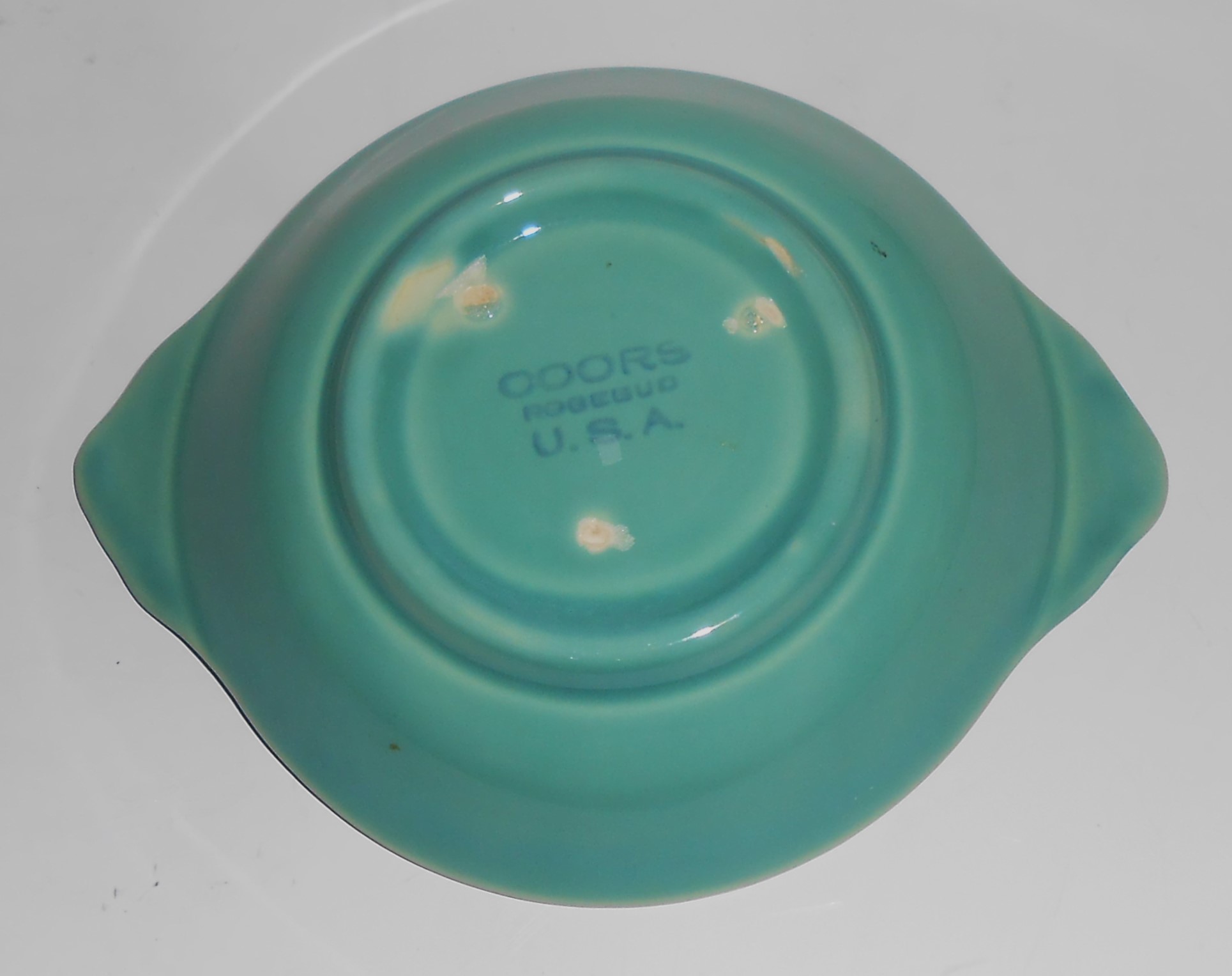 This is an offering for a lovely Coors Pottery Rosebud