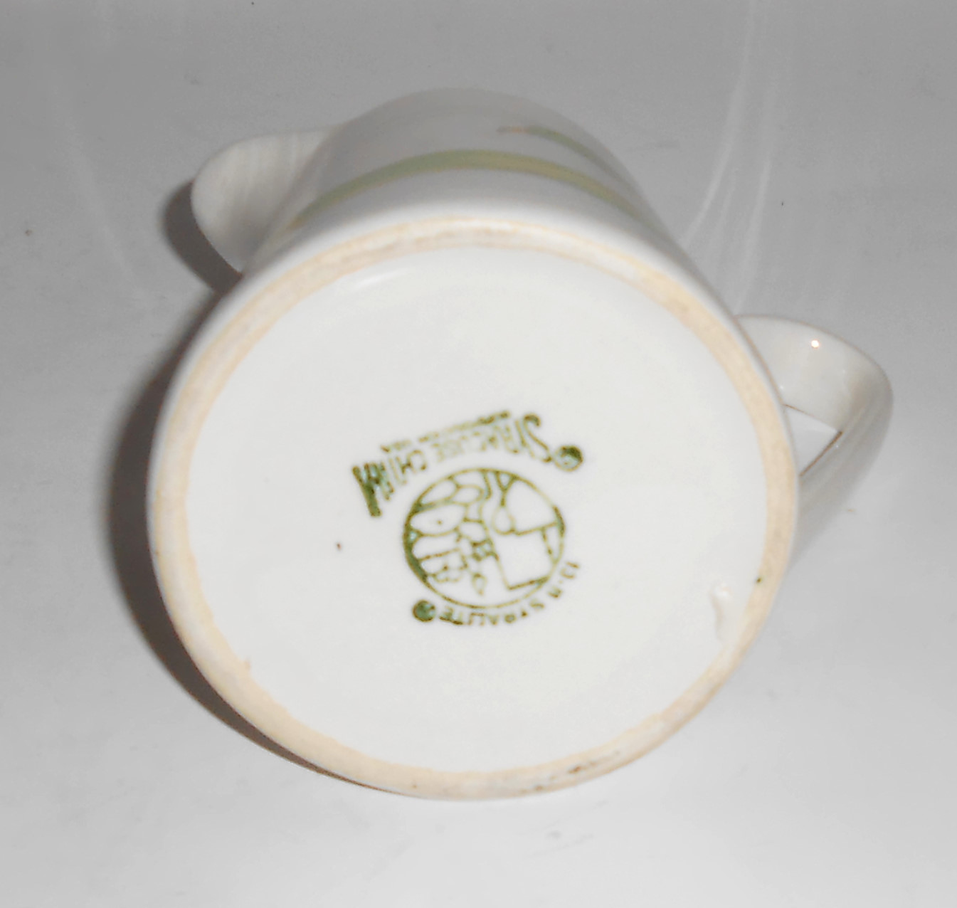 Syracuse China Restaurant Stylish Green/Yellow Bird Cr