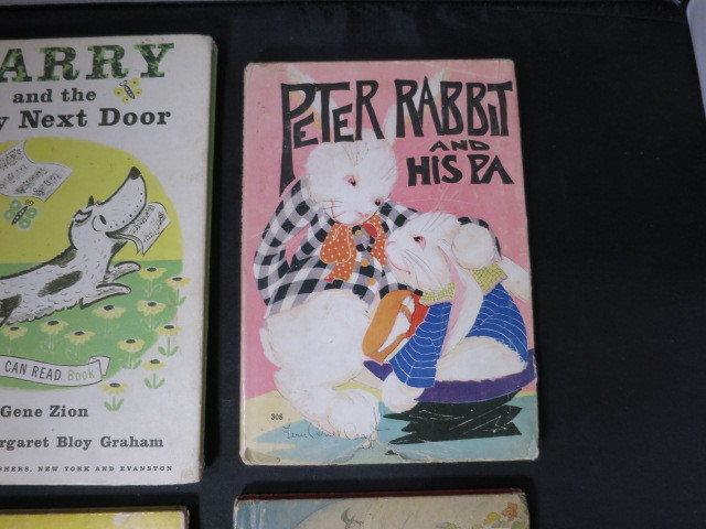 Peter Rabbit and His PA First Edition hard cover book with dust j
