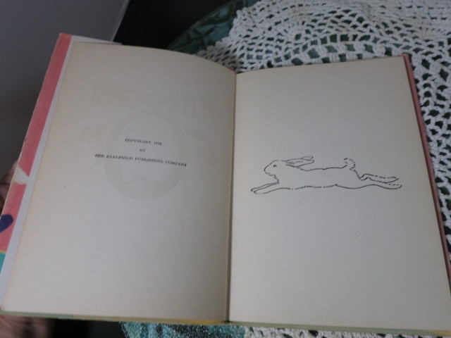 Peter Rabbit and His PA First Edition hard cover book with dust j