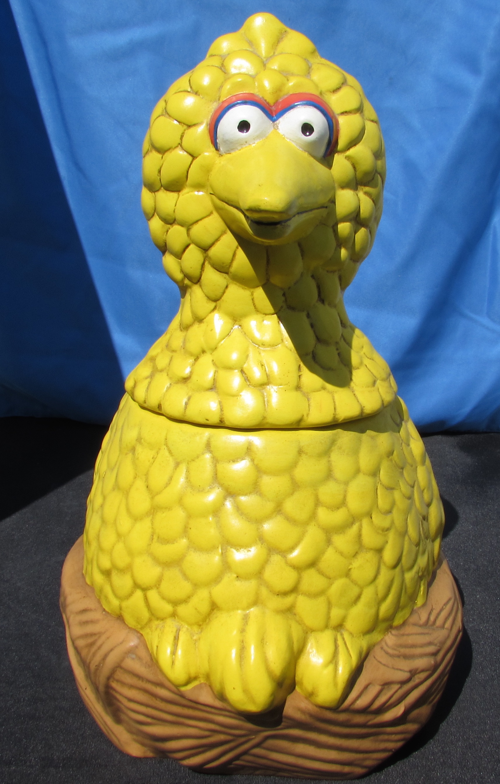 Big Bird Ceramic Cookie Jar 1982