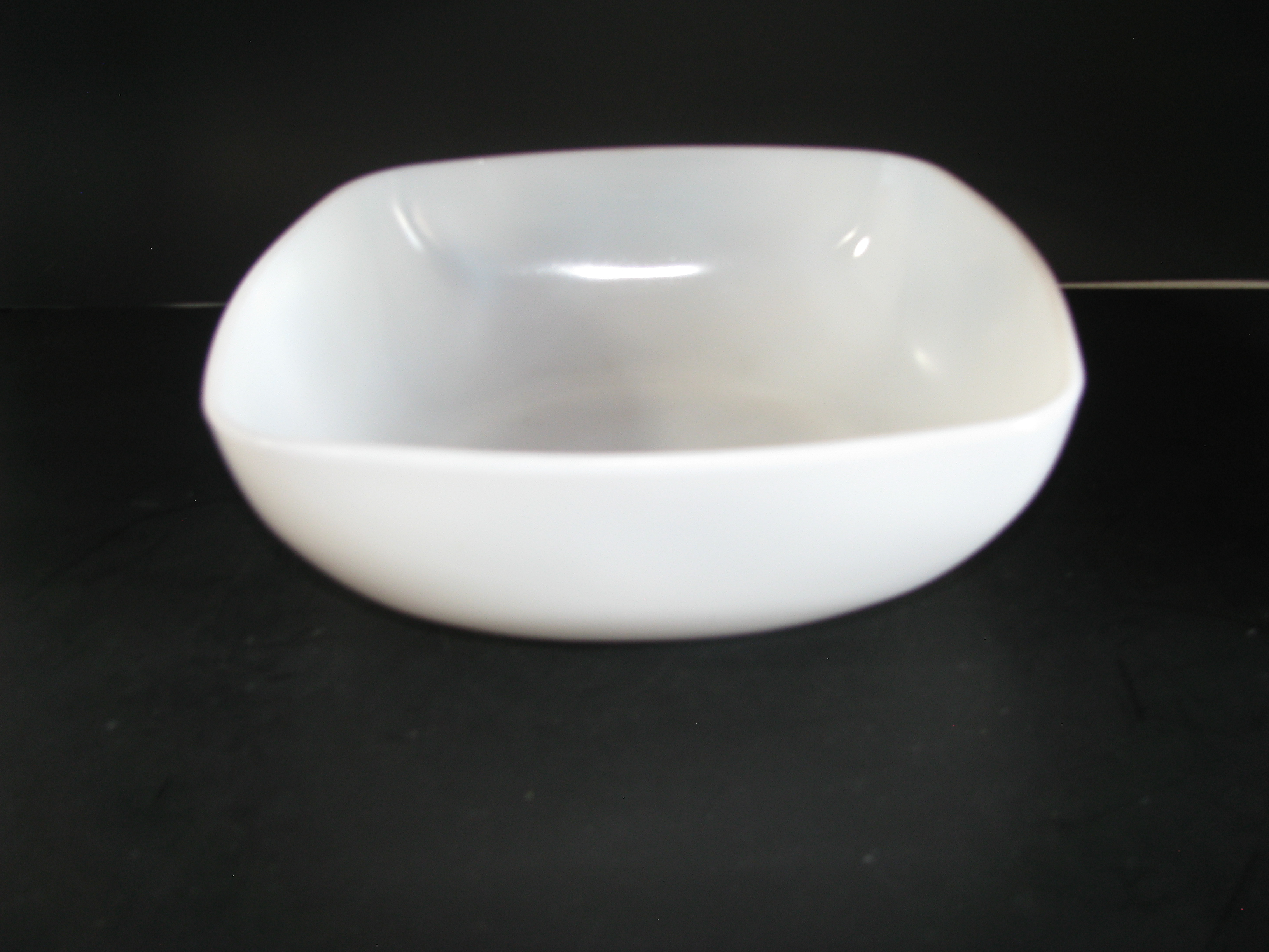 Vintage Pyrex 1950s White Hostess Dish 025 dish
