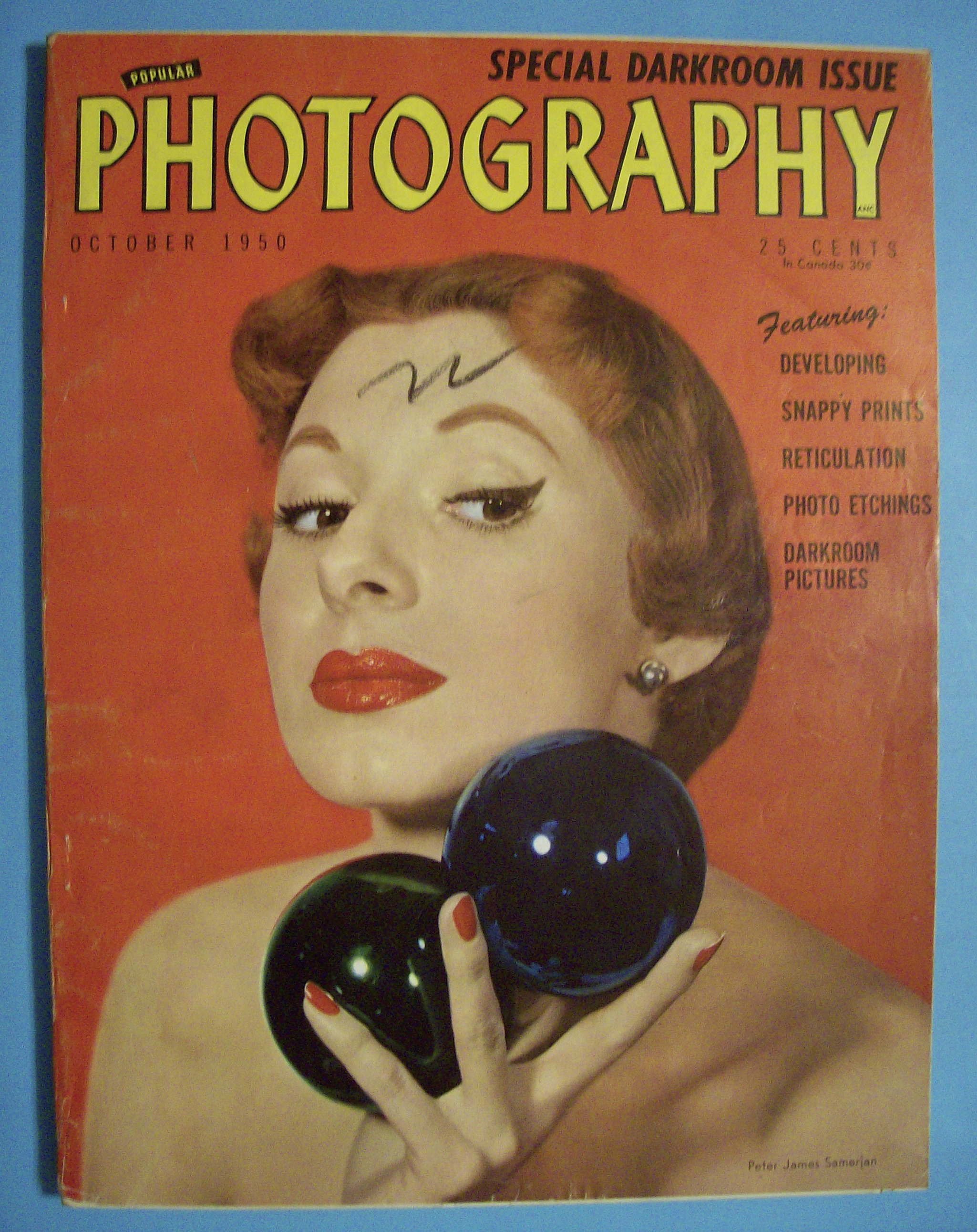 Popular Photography Magazine - October 1950