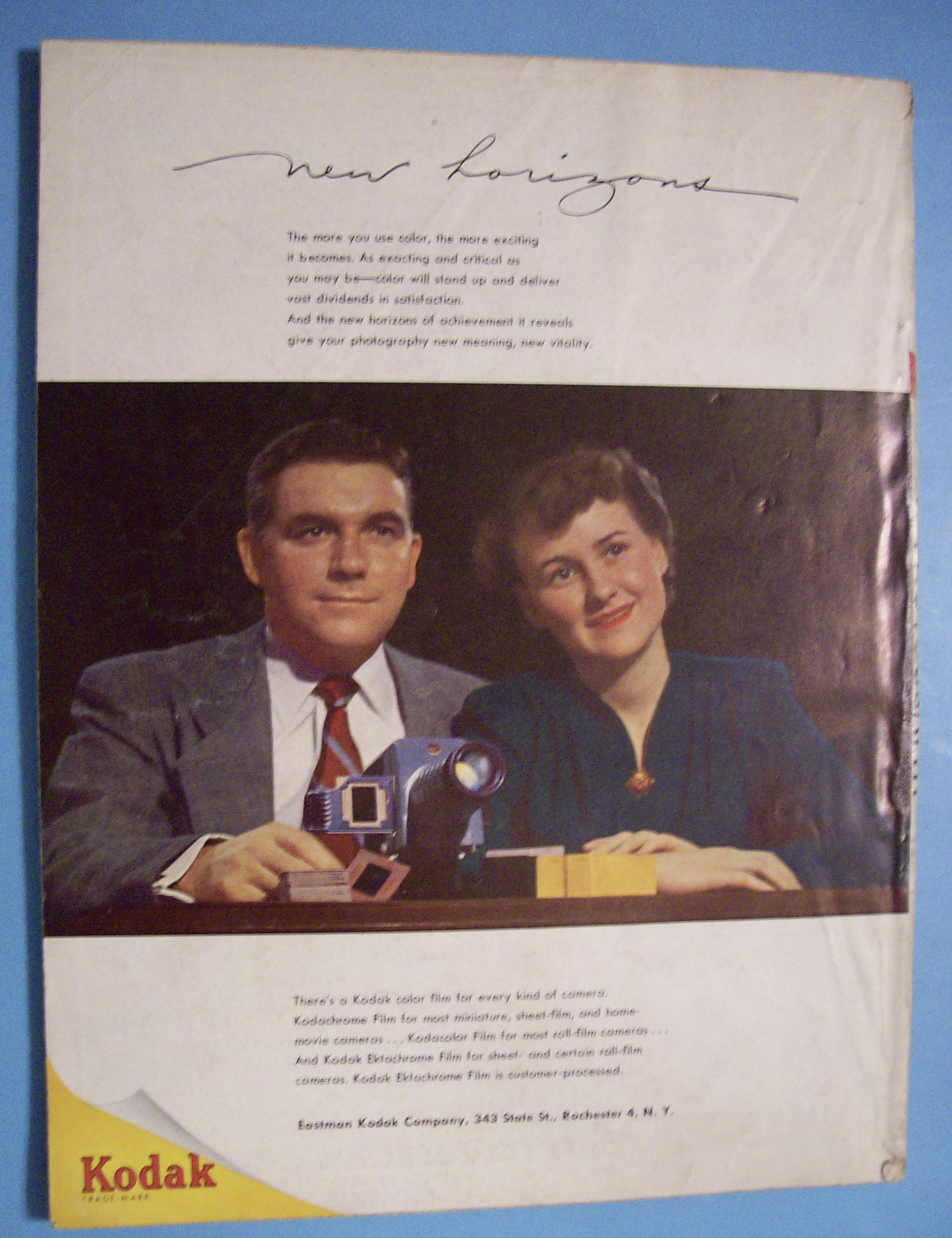 Popular Photography Magazine - October 1950