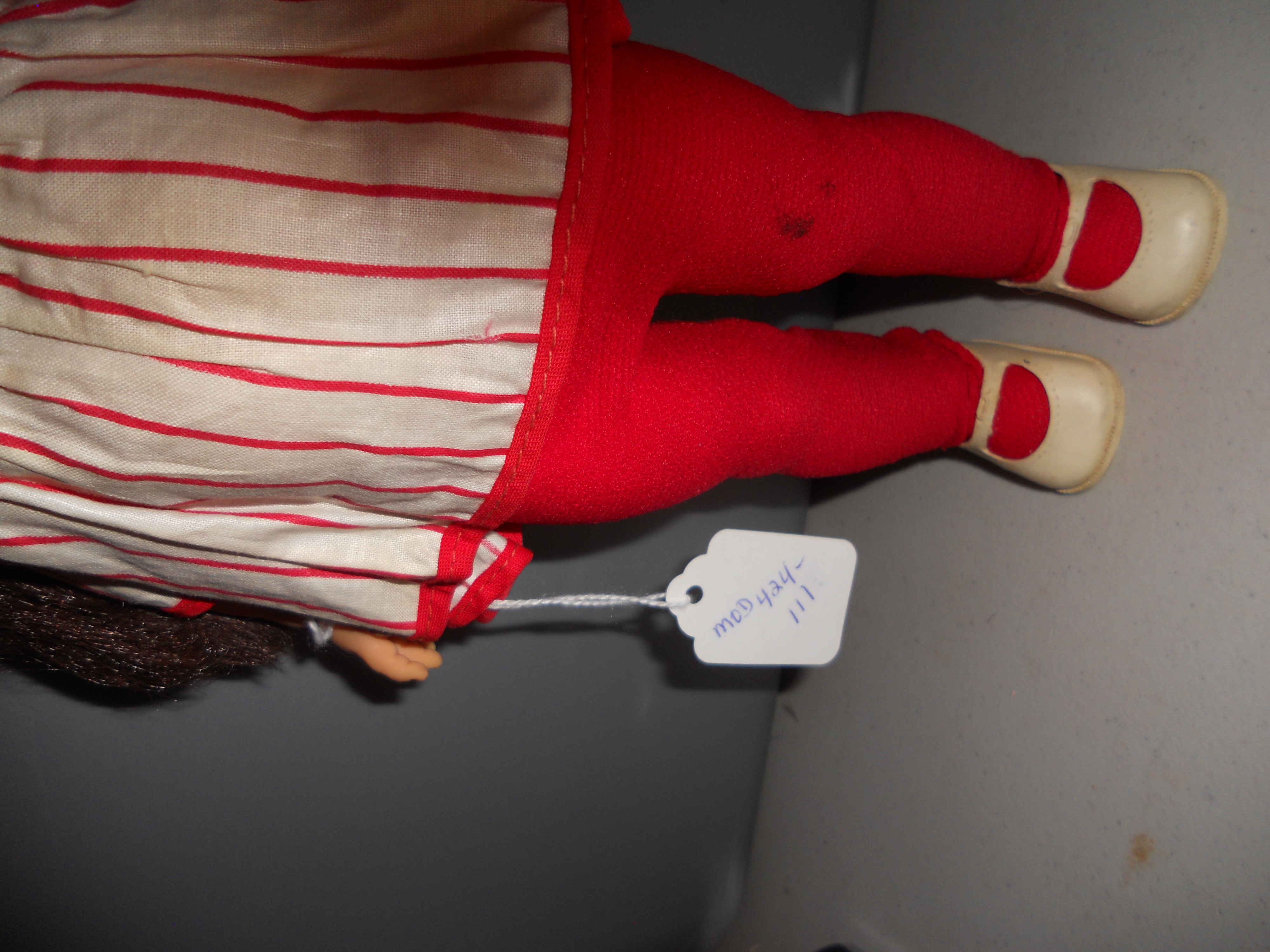 Perky Doll, 12 Inches Green Sleep Eyes