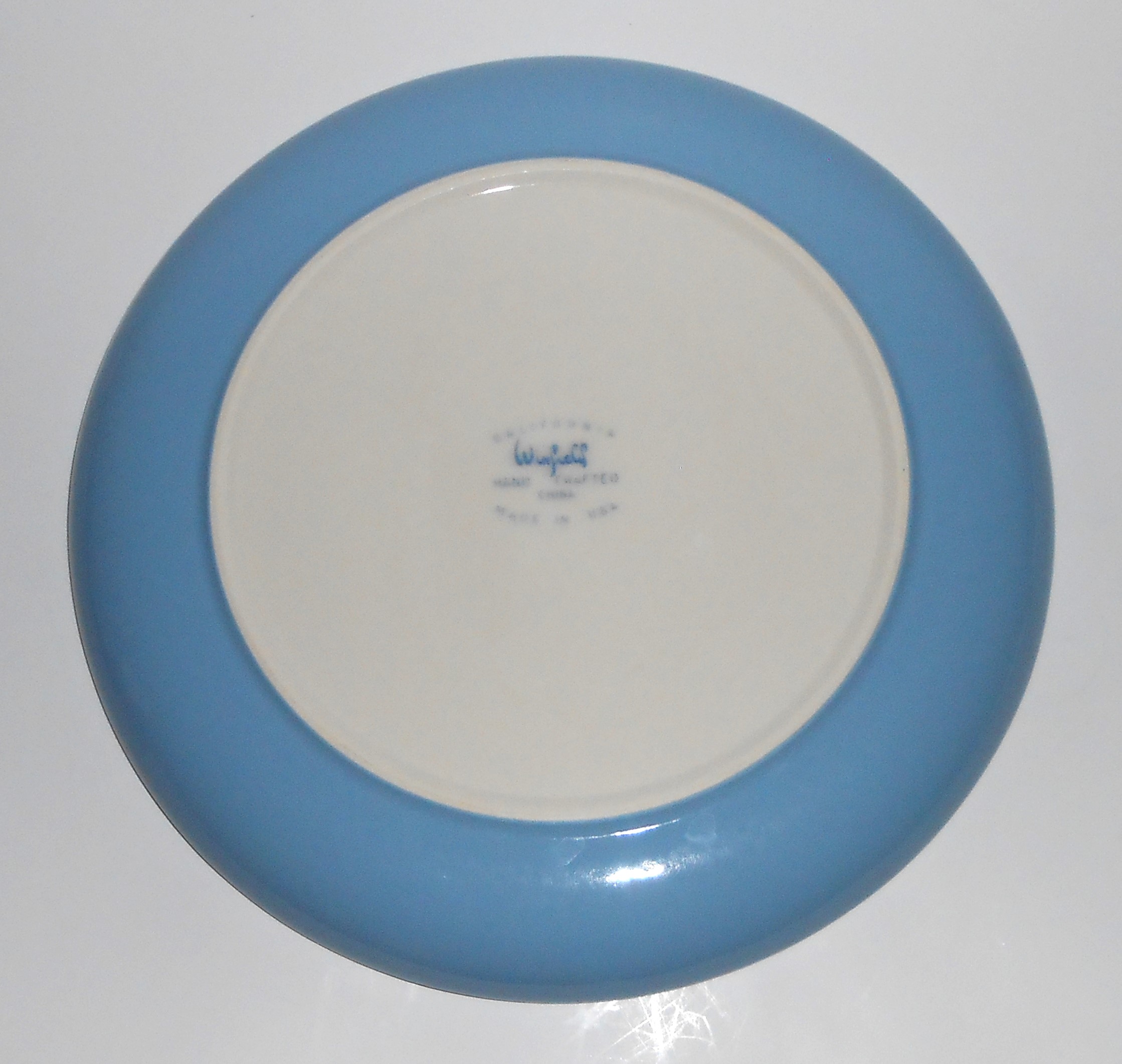 VINTAGE Winfield China Pottery Blue Pacific Bamboo Din