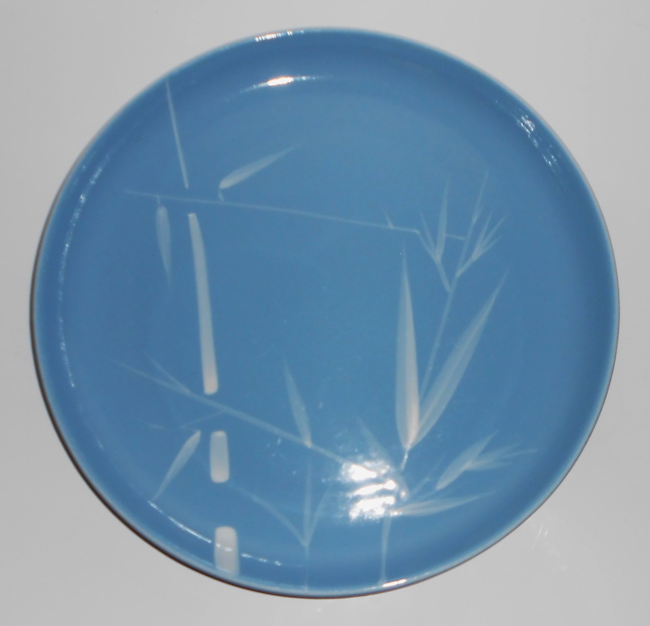 VINTAGE Winfield China Pottery Blue Pacific Bamboo Din