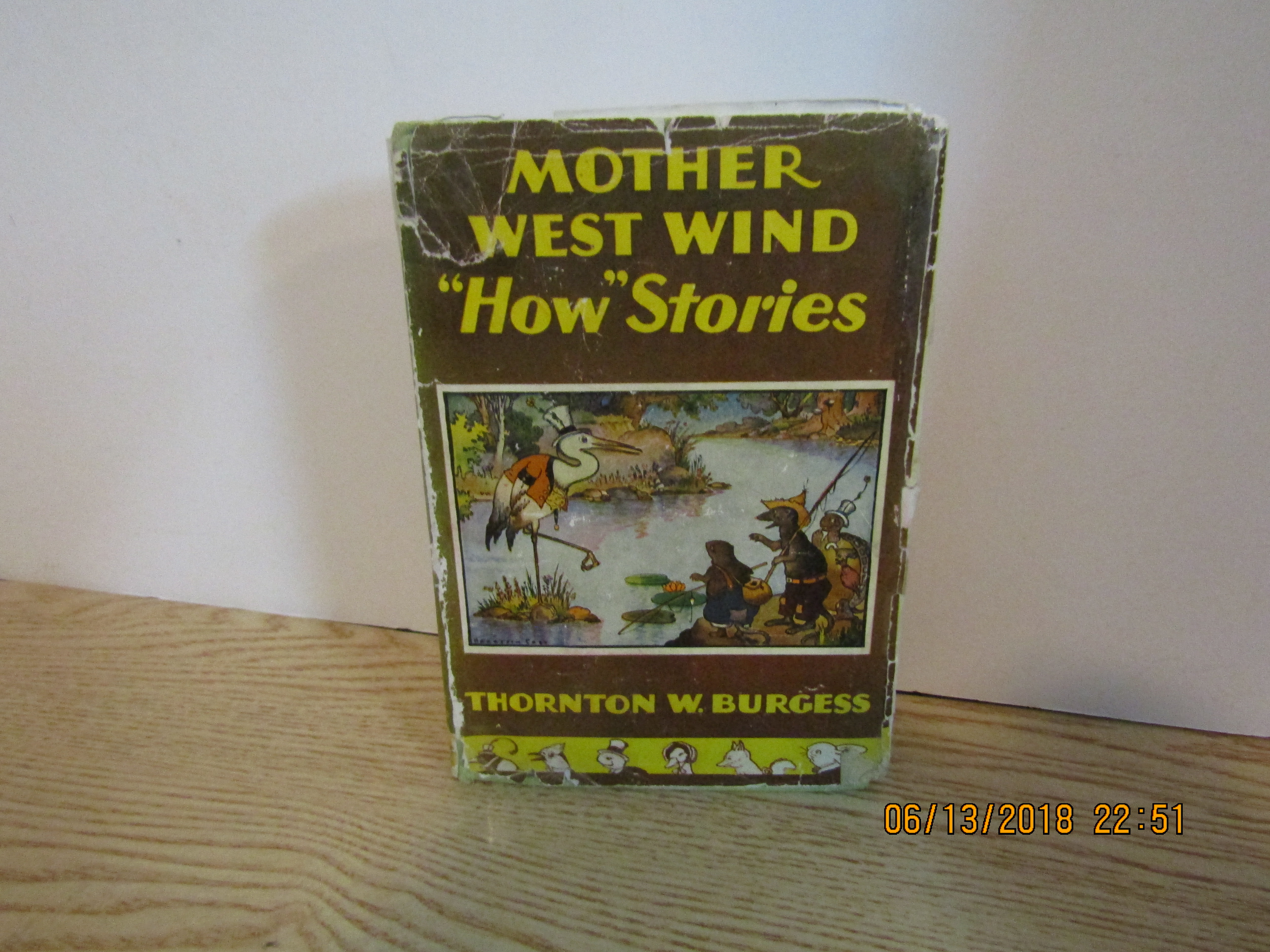 Vintage Children's Book Mother West Wind How Stories