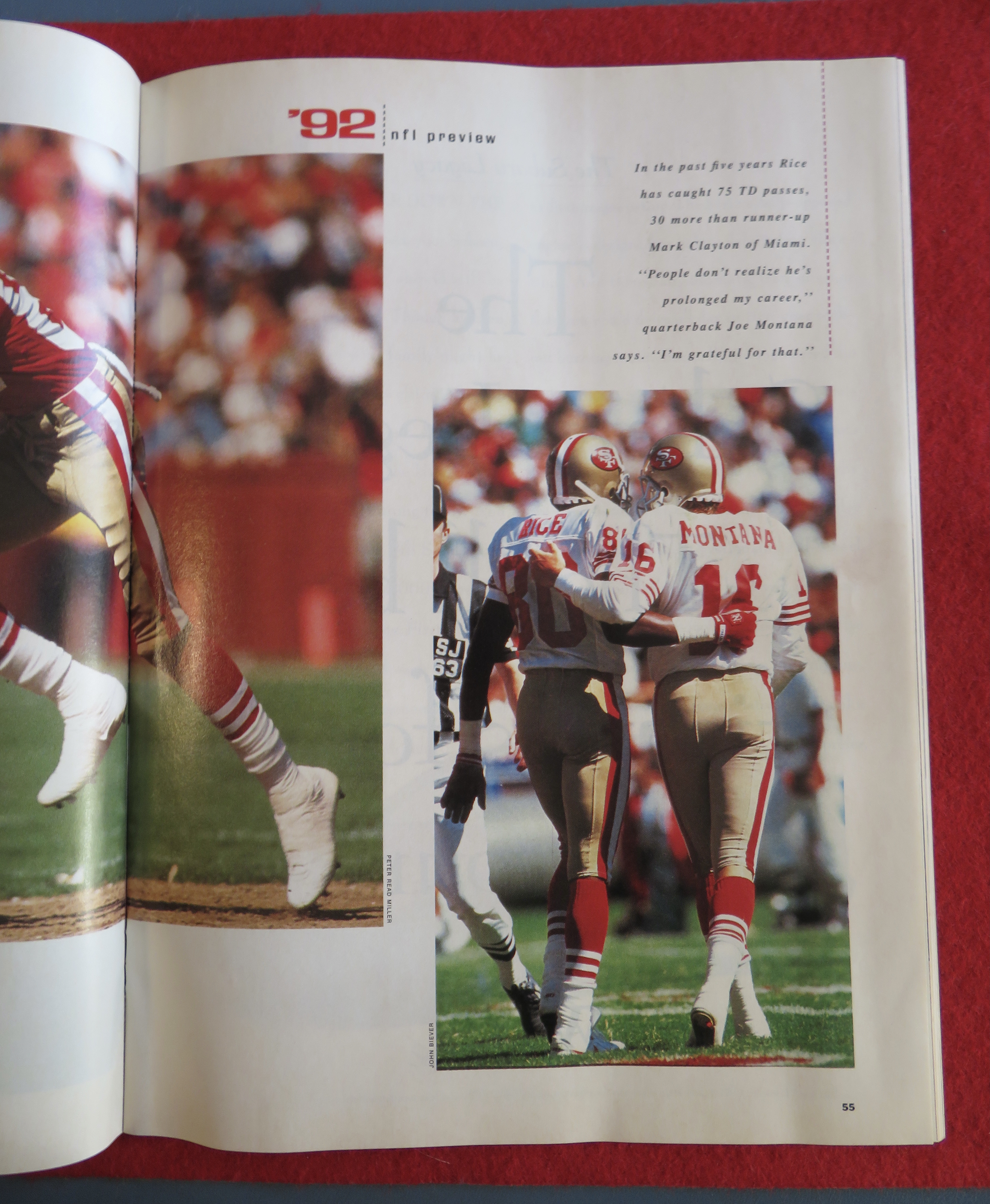 Sport Illustrated Magazine September 7, 1992 Jerry Rice