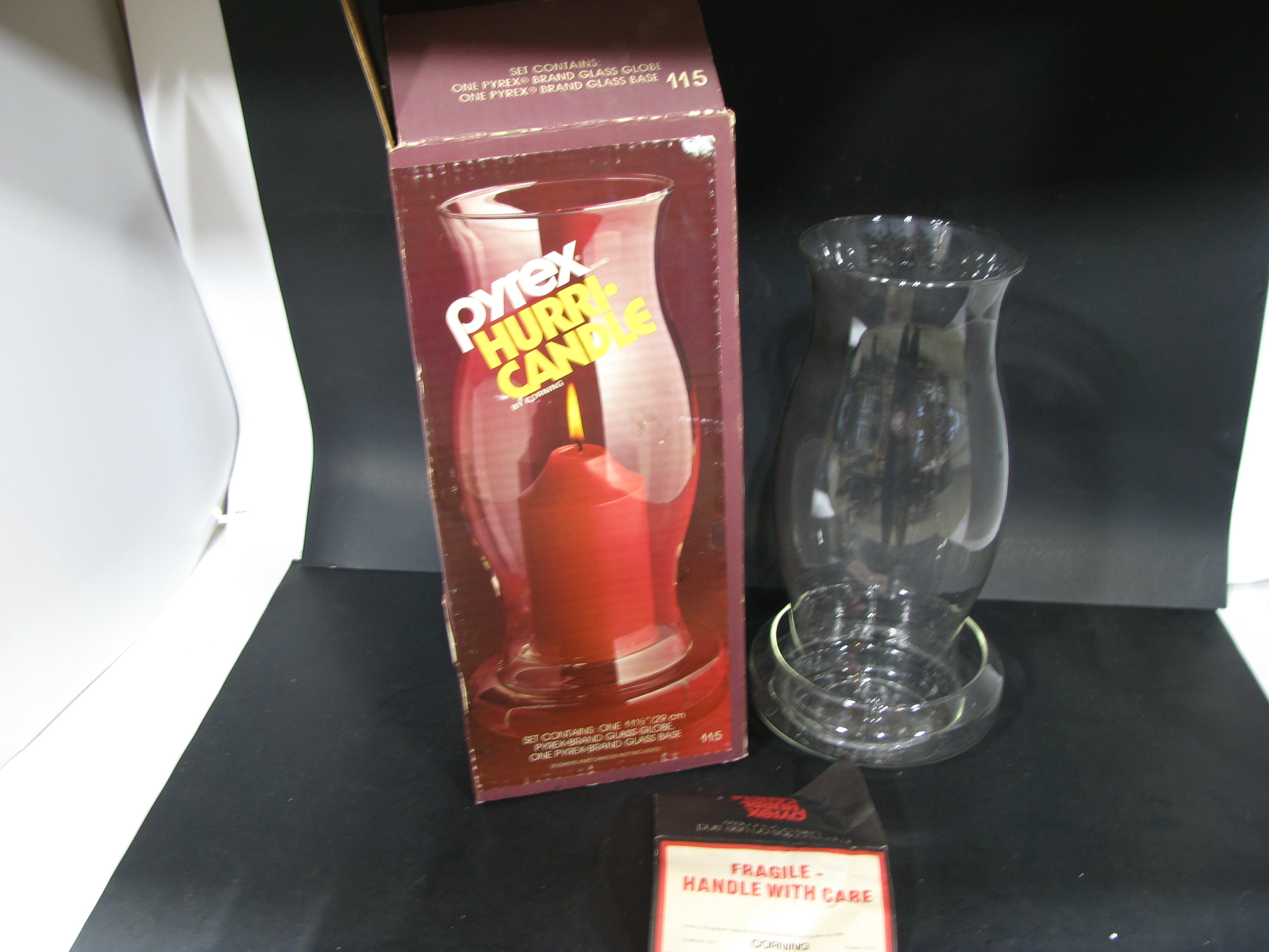 Vintage Pyrex Hurri Candle