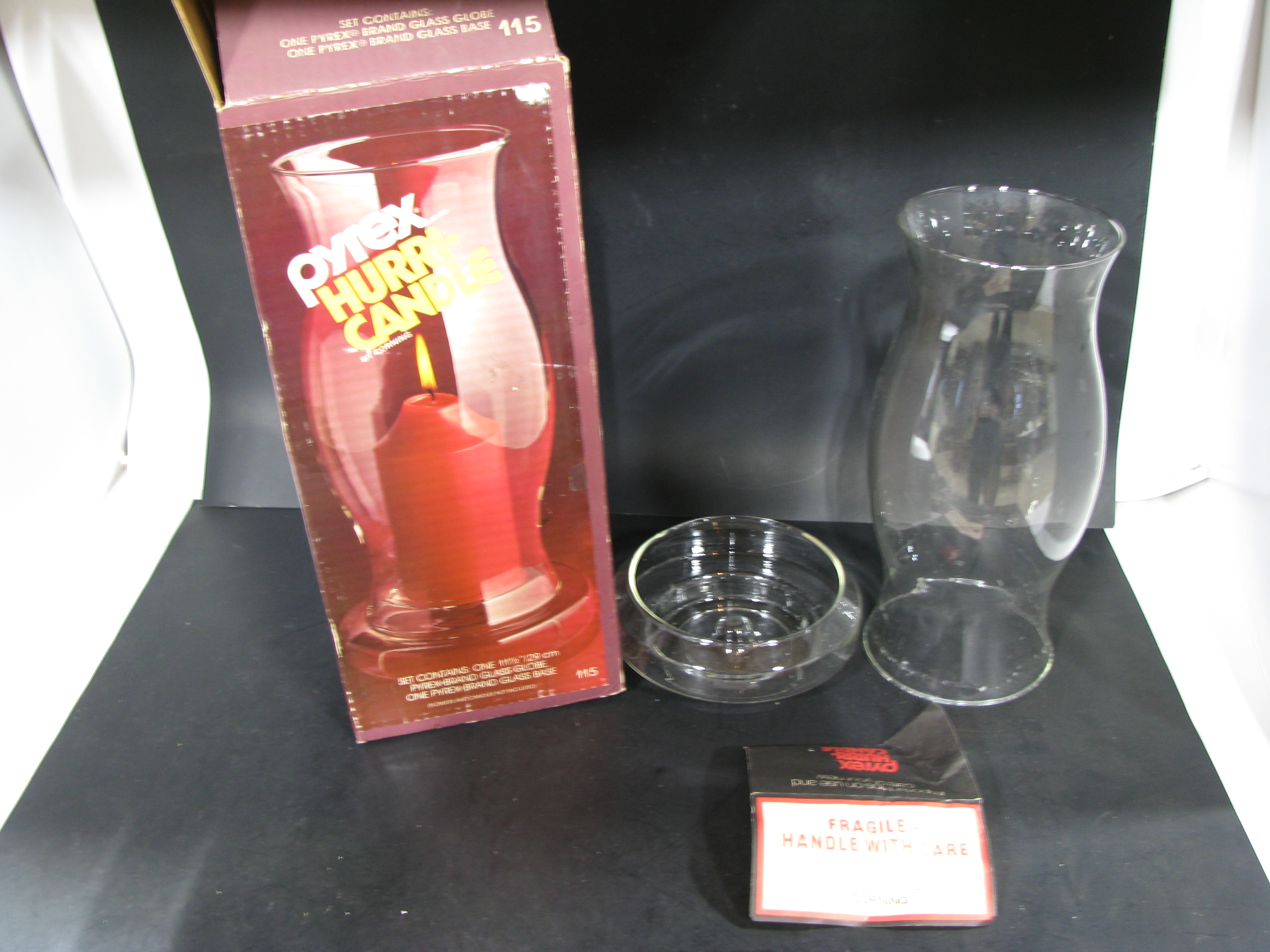 Vintage Pyrex Hurri Candle