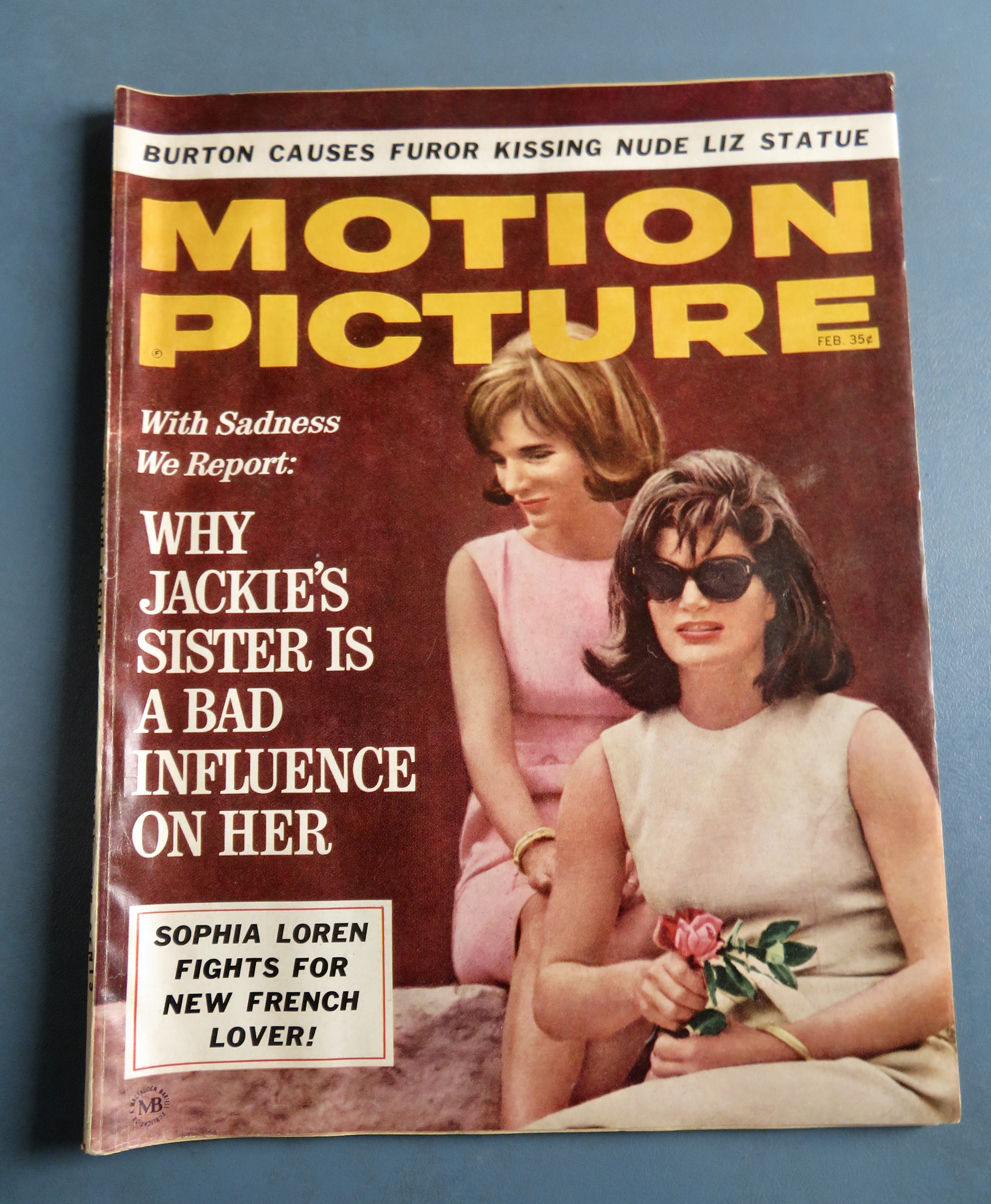 Motion Picture Magazine February 1965 Jackie's Sister