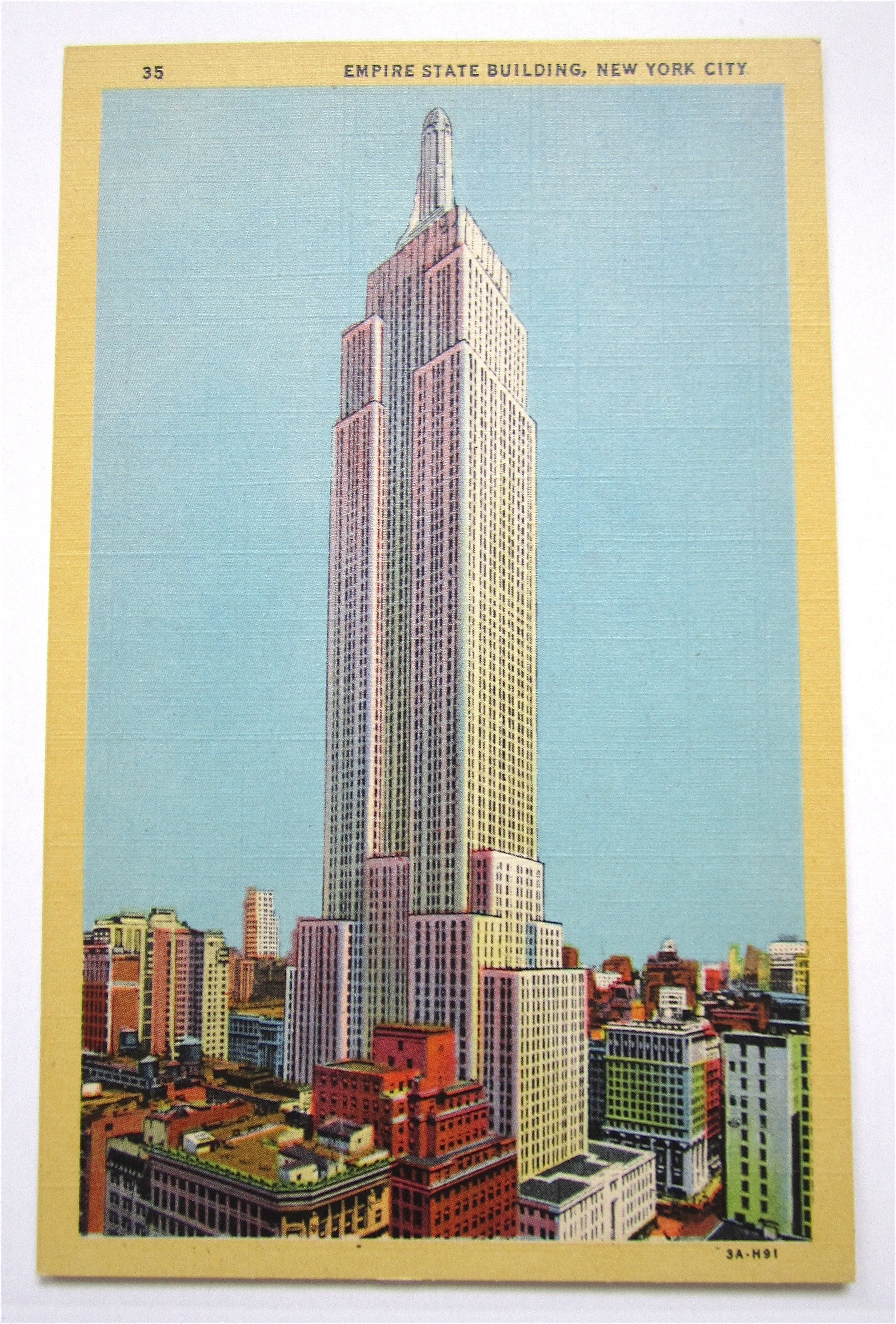 Empire State Building, New York City Postcard