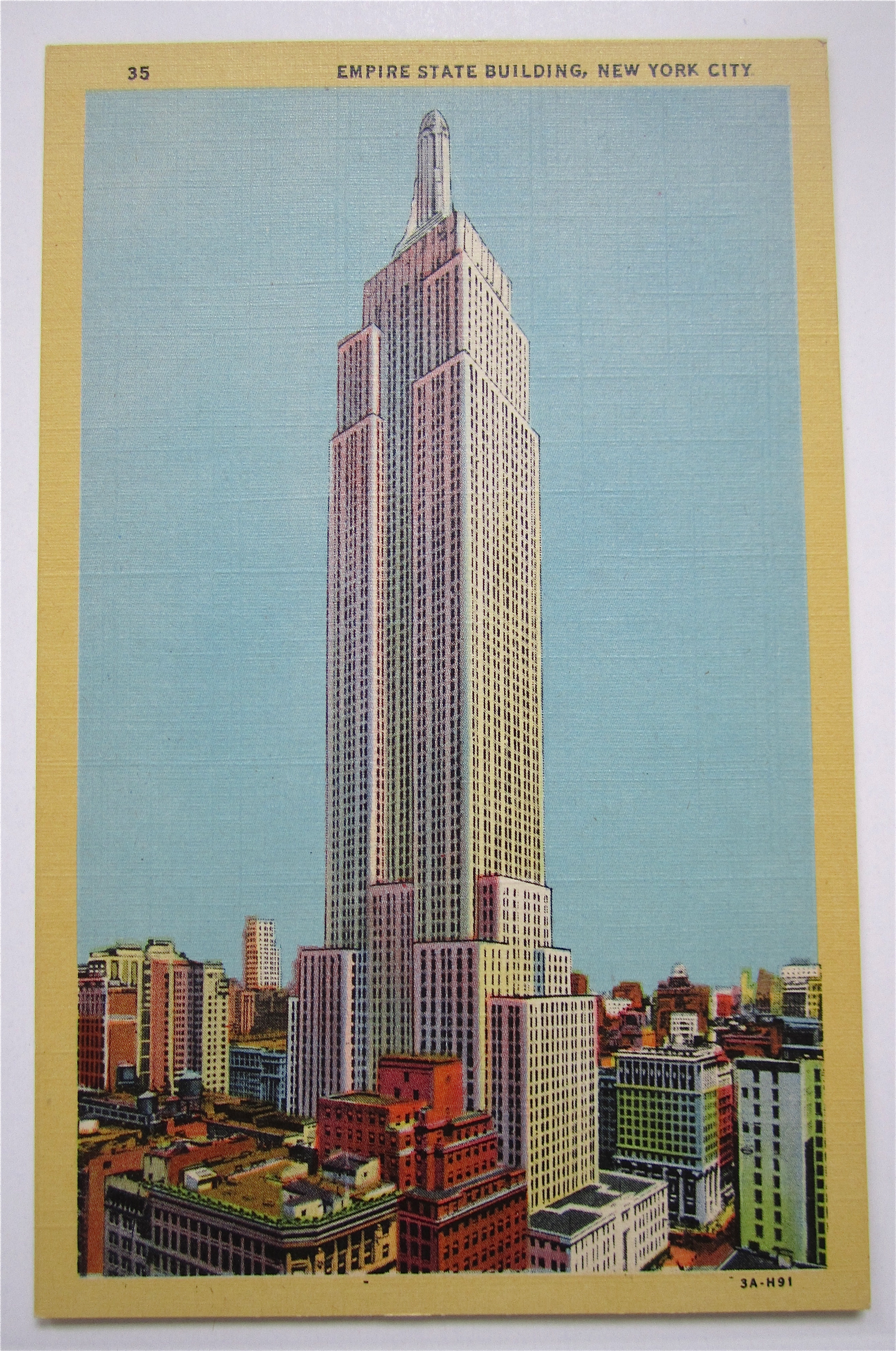 Empire State Building, New York City Postcard