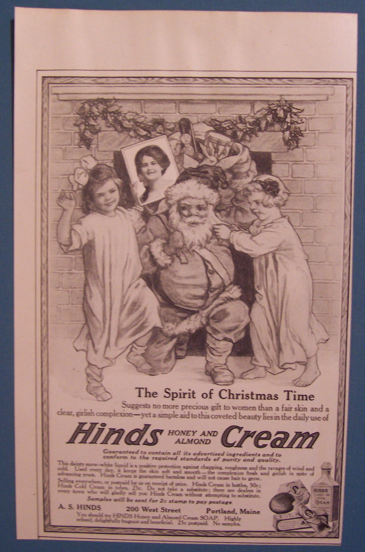 1914  Hinds Honey & Almond Cream