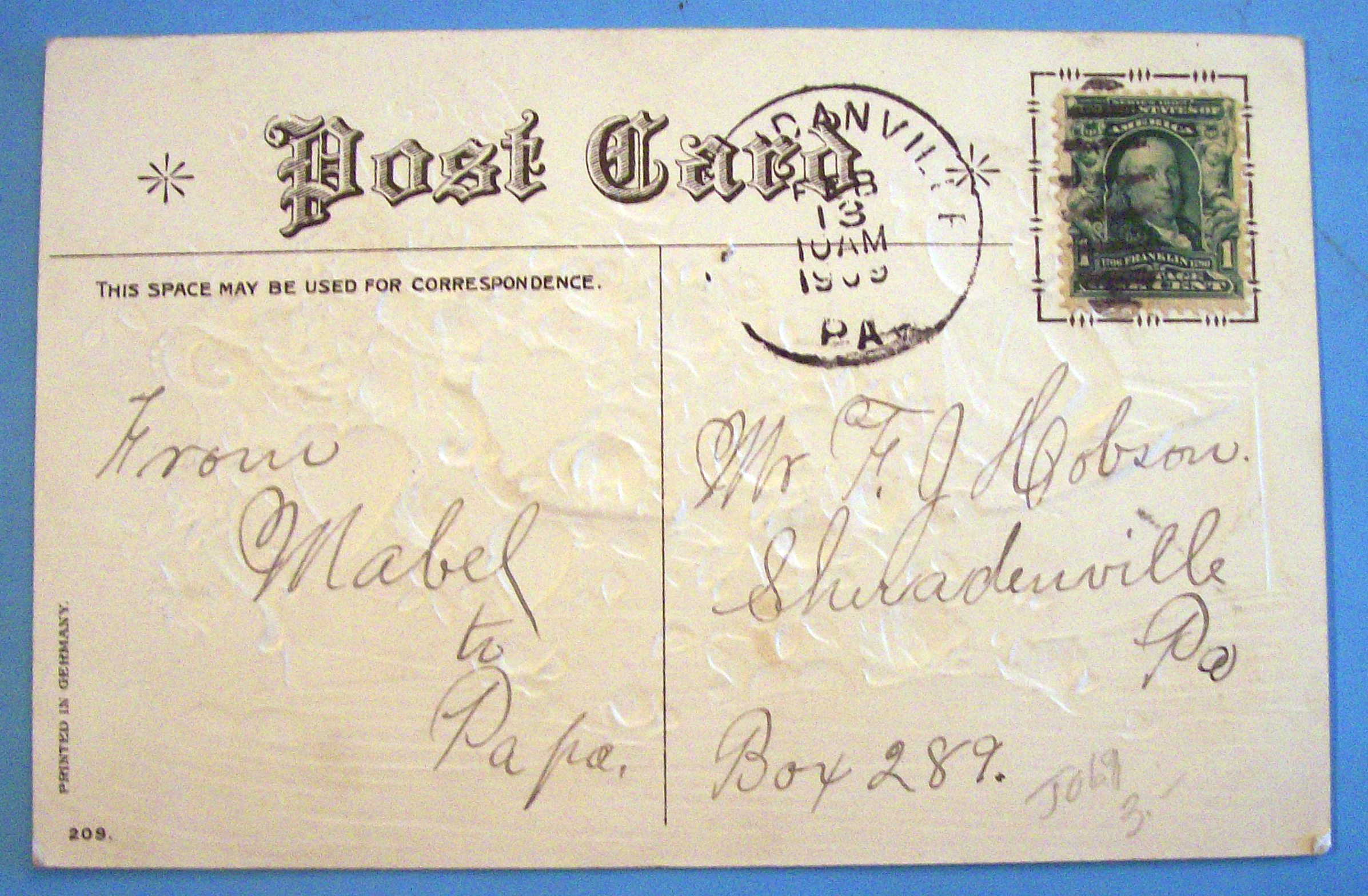 Love's Offering Postcard