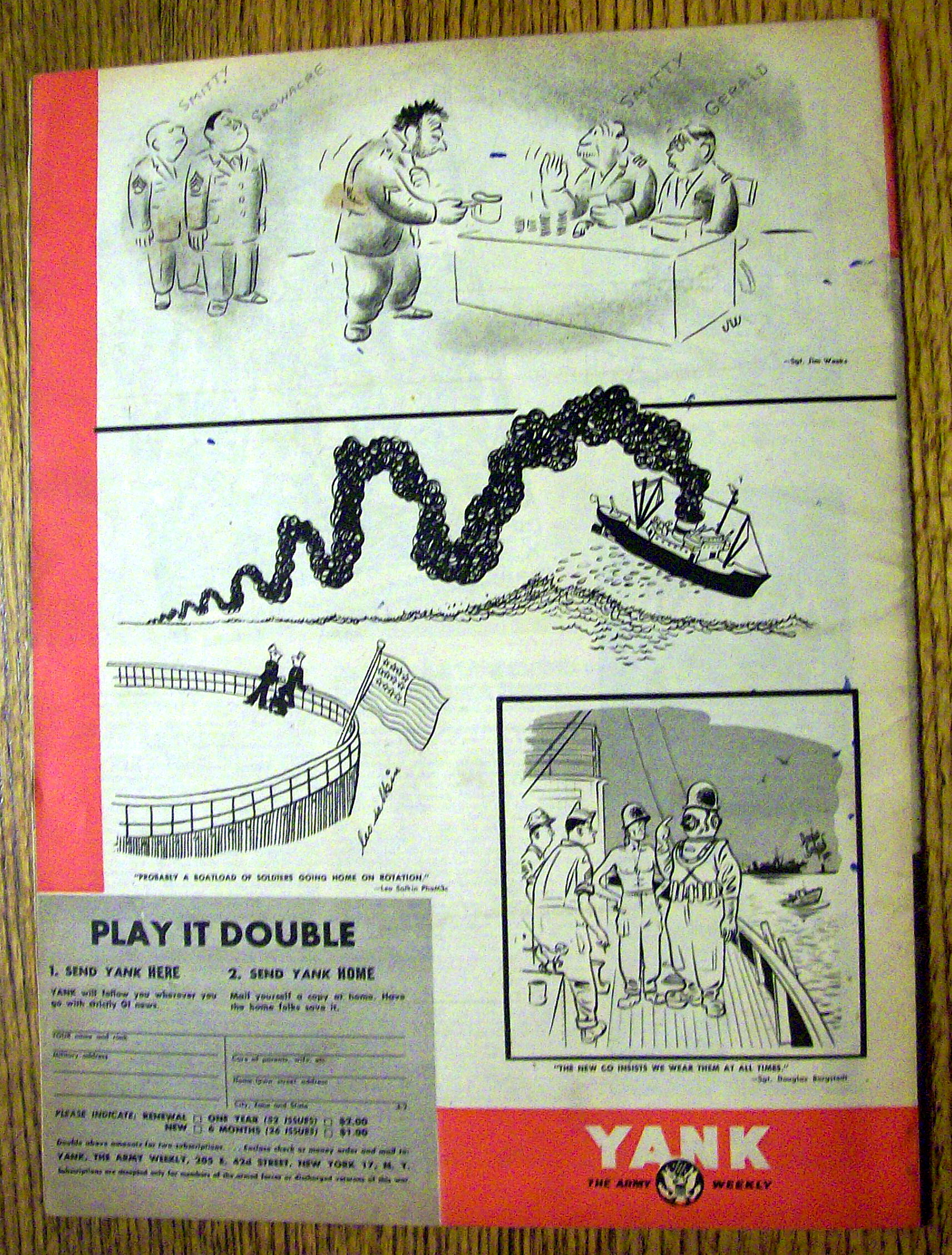 Yank Army Weekly Magazine July 29, 1945