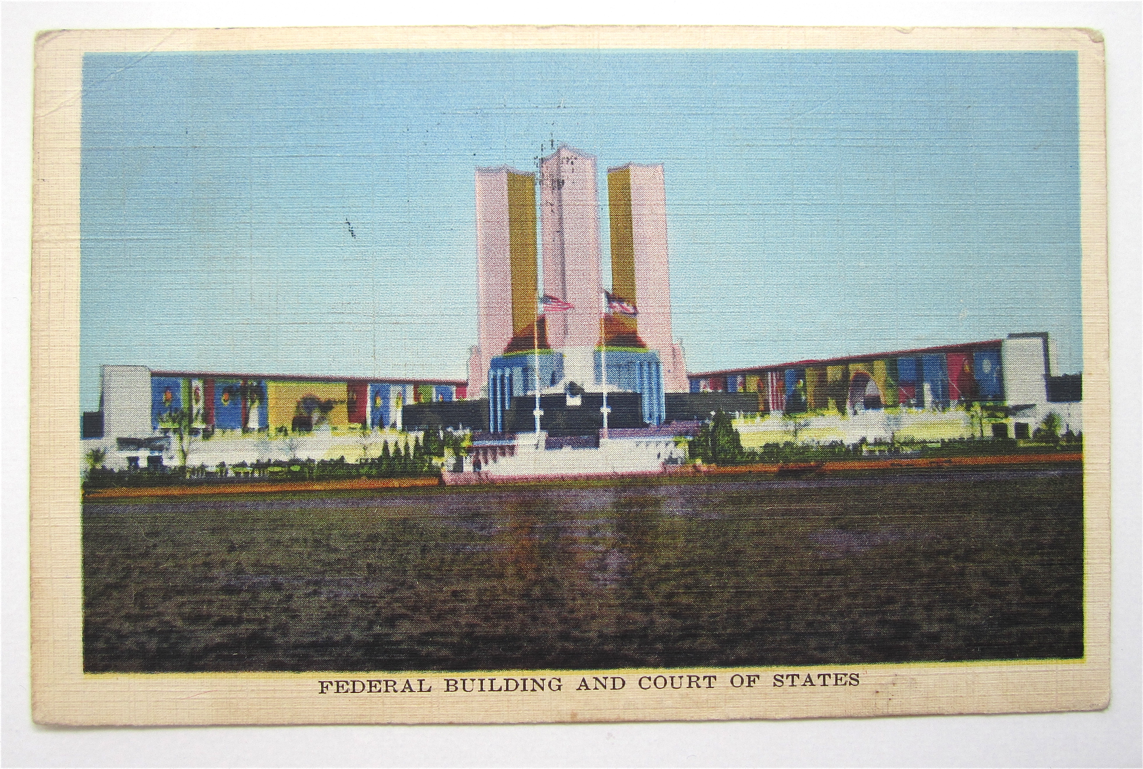 Federal Building And Court Of States Postcard