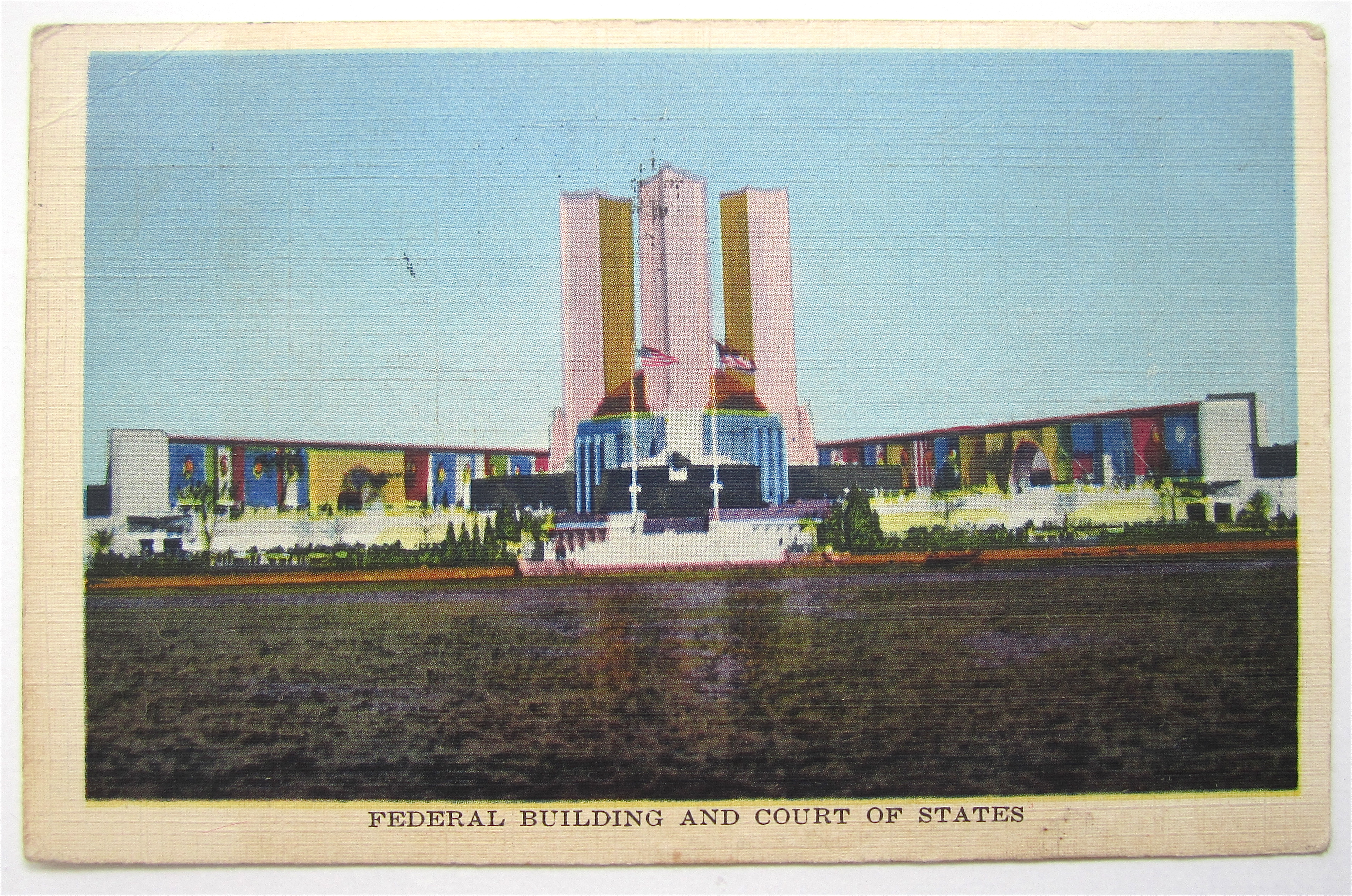 Federal Building And Court Of States Postcard
