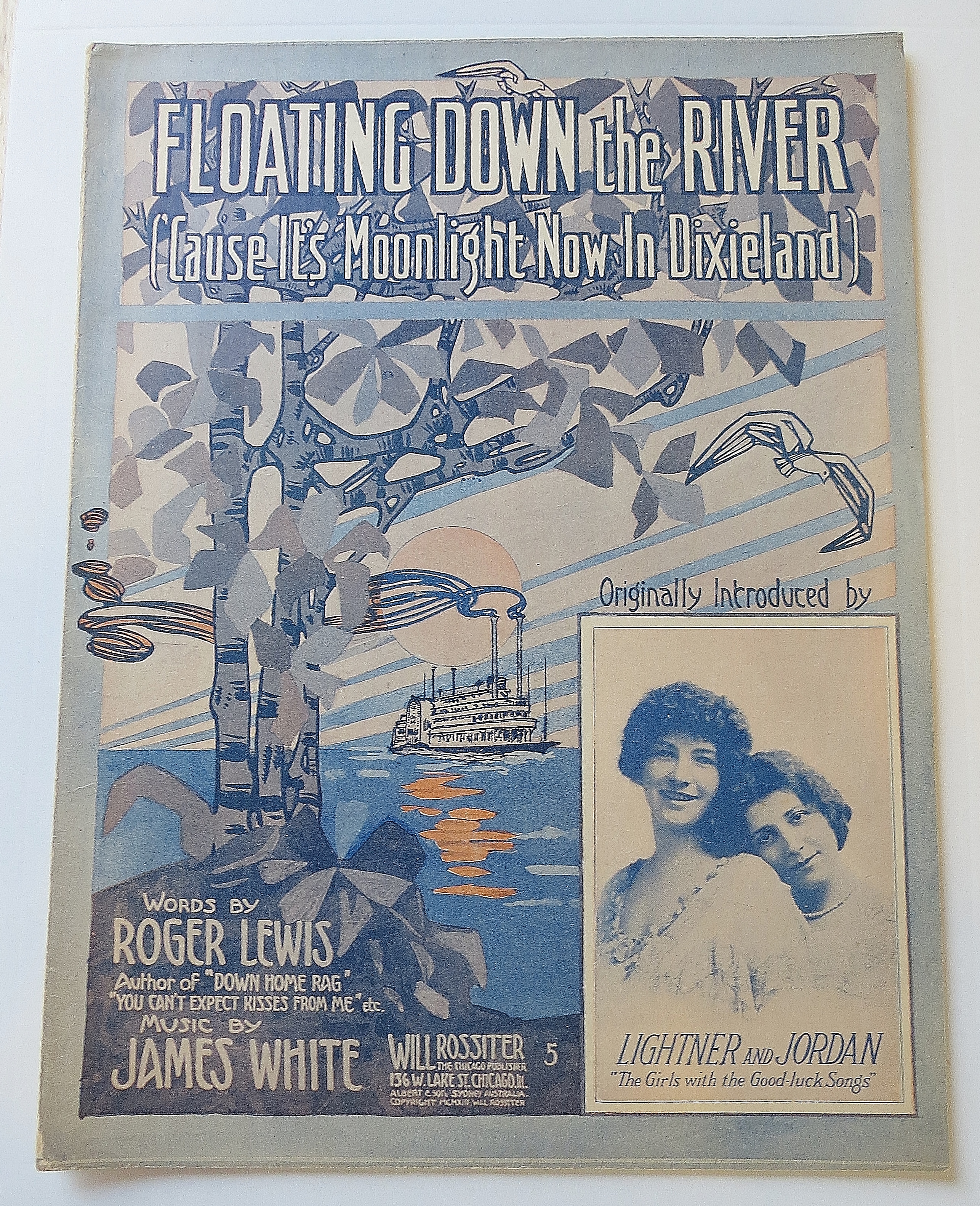 1913 Floating Down The River