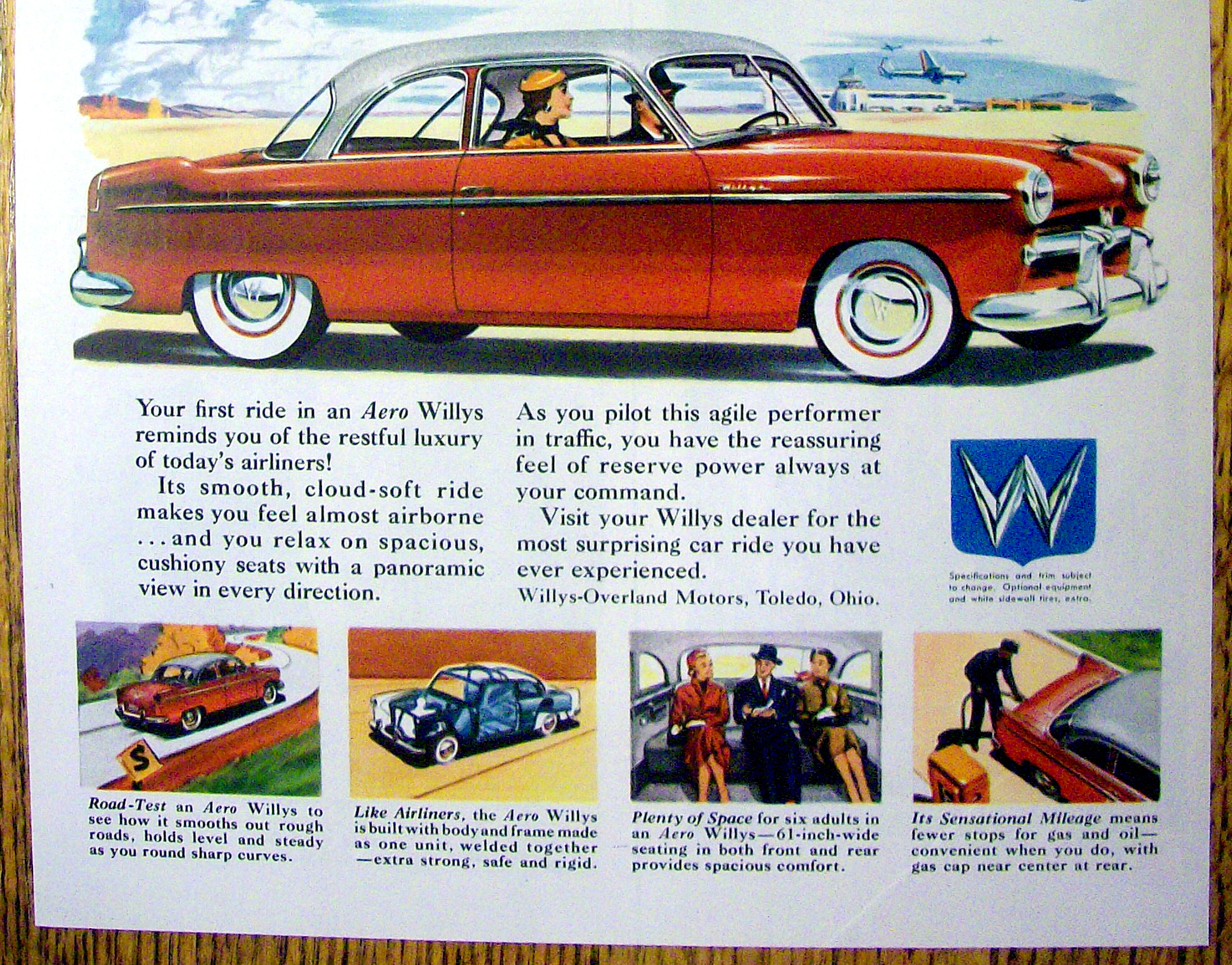 Vintage Ad: 1952 Aero Willys