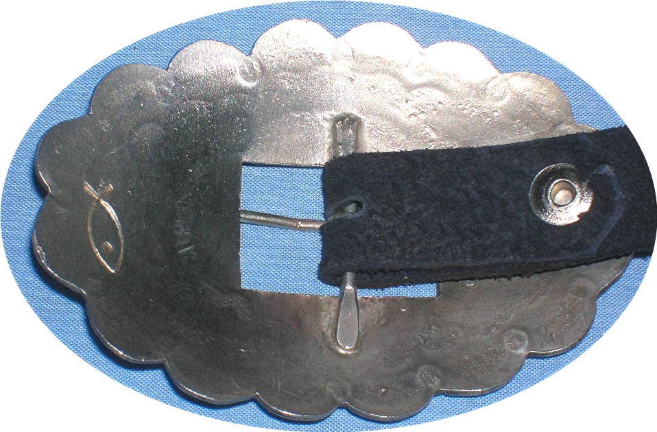 Sterling Silver Hand Hammered Concho Belt