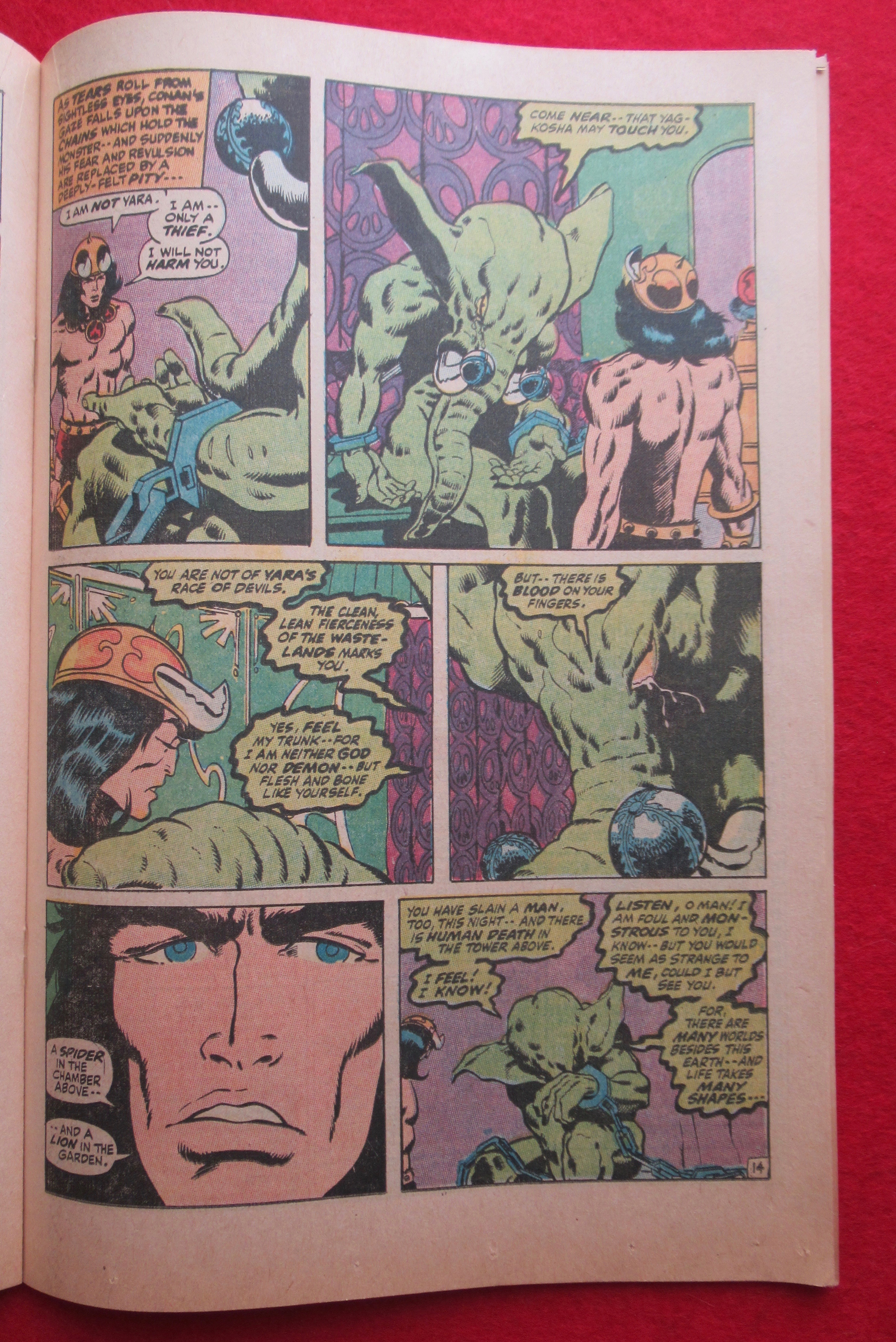 Conan The Barbarian Comic April 1971 Tower Of Elephant