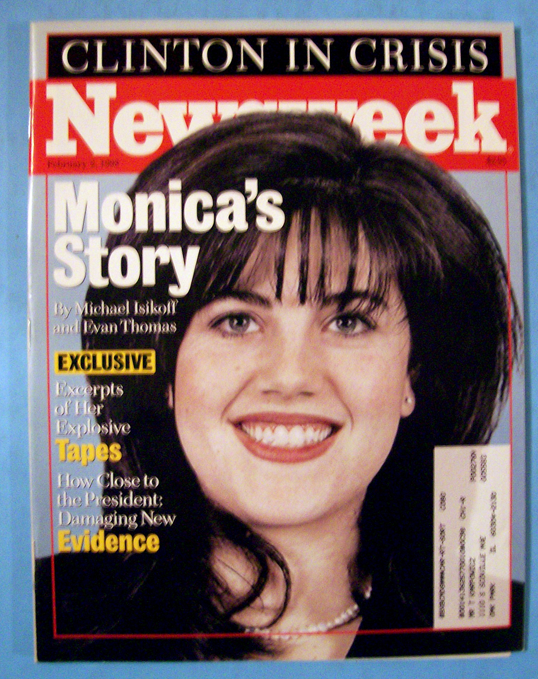 Newsweek Magazine - February 2, 1998 - Monica's Story