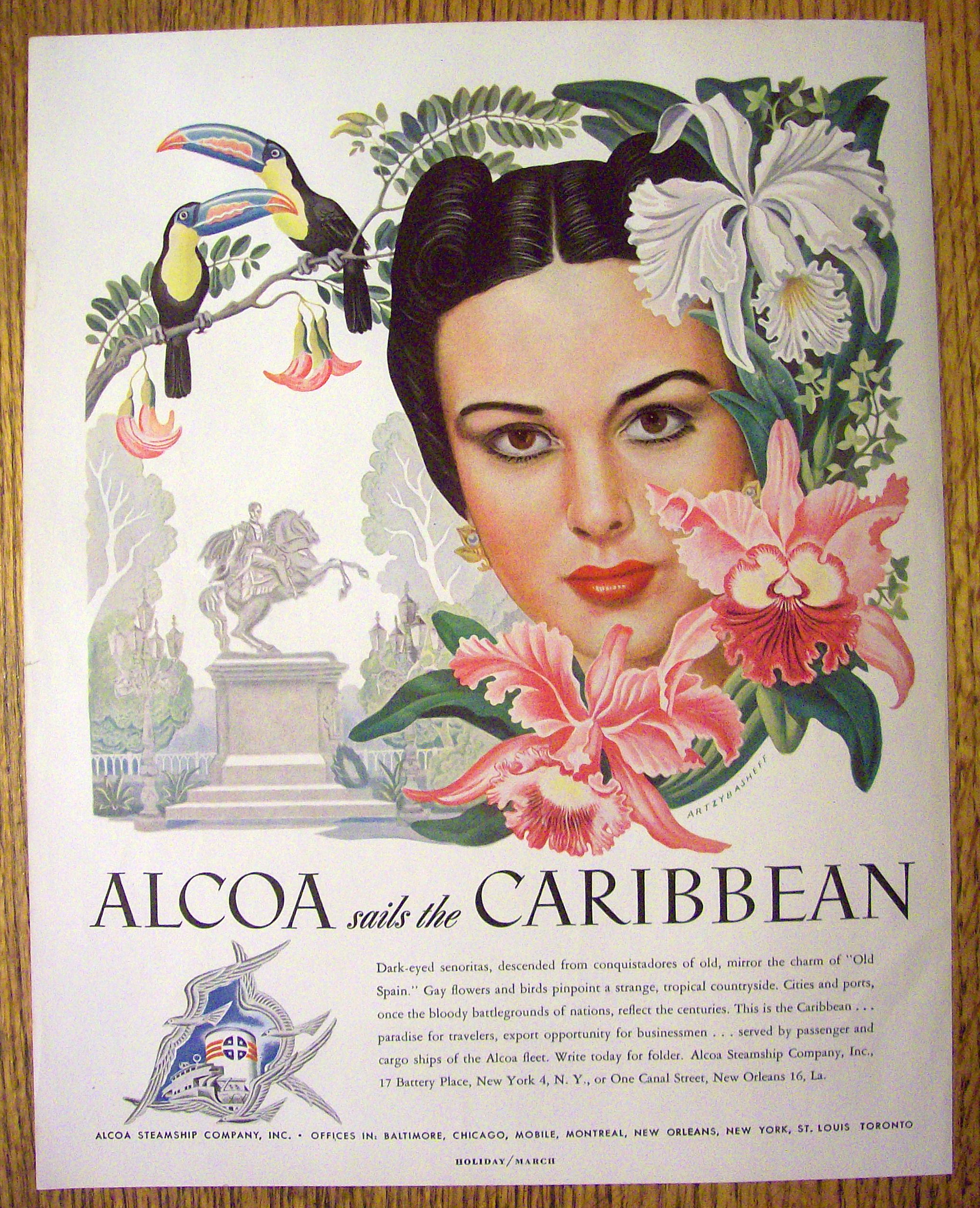 1948 Alcoa Steamship Company by Artzybasheff