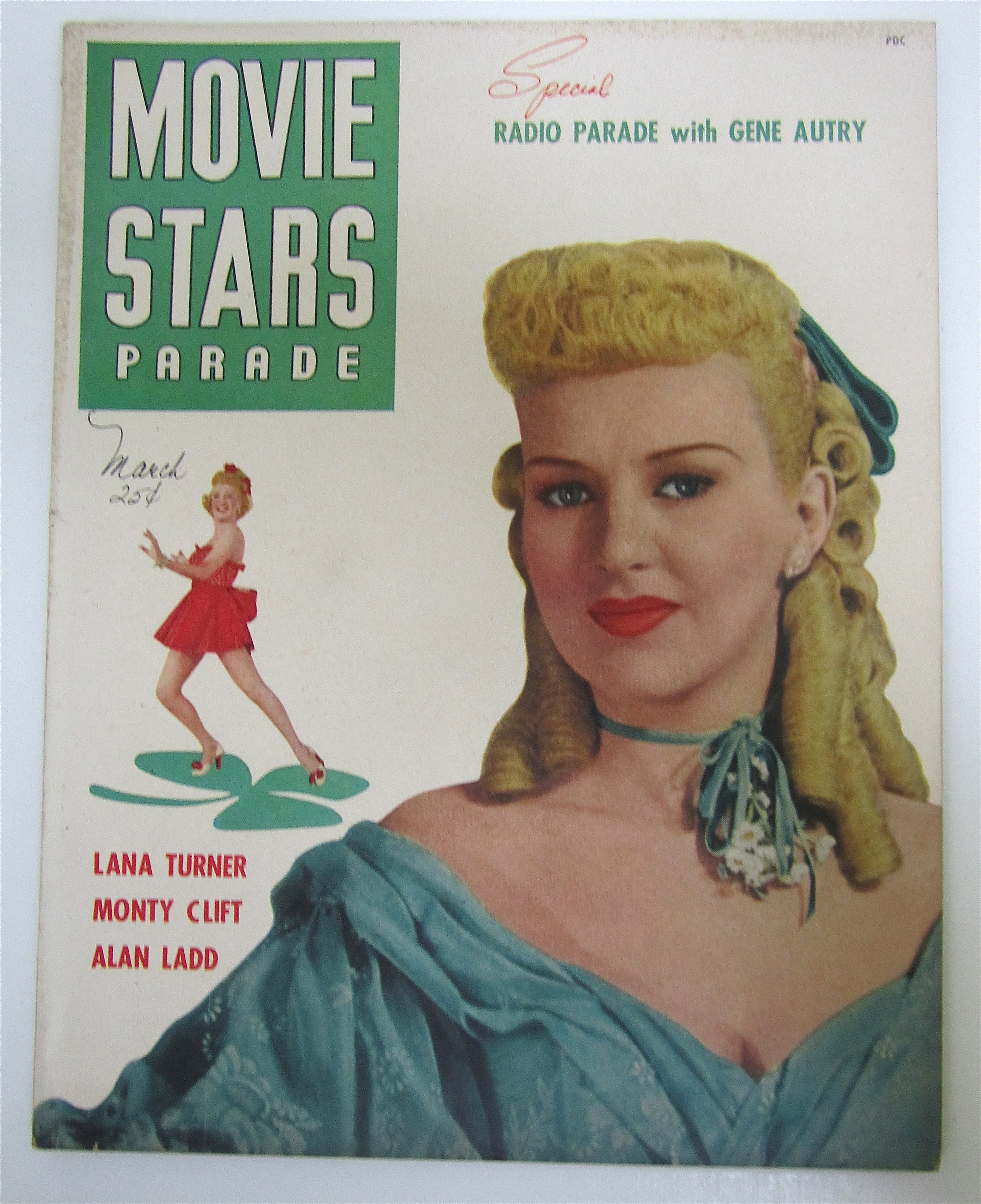 Movie Stars Parade Magazine March 1950 Lana Turner