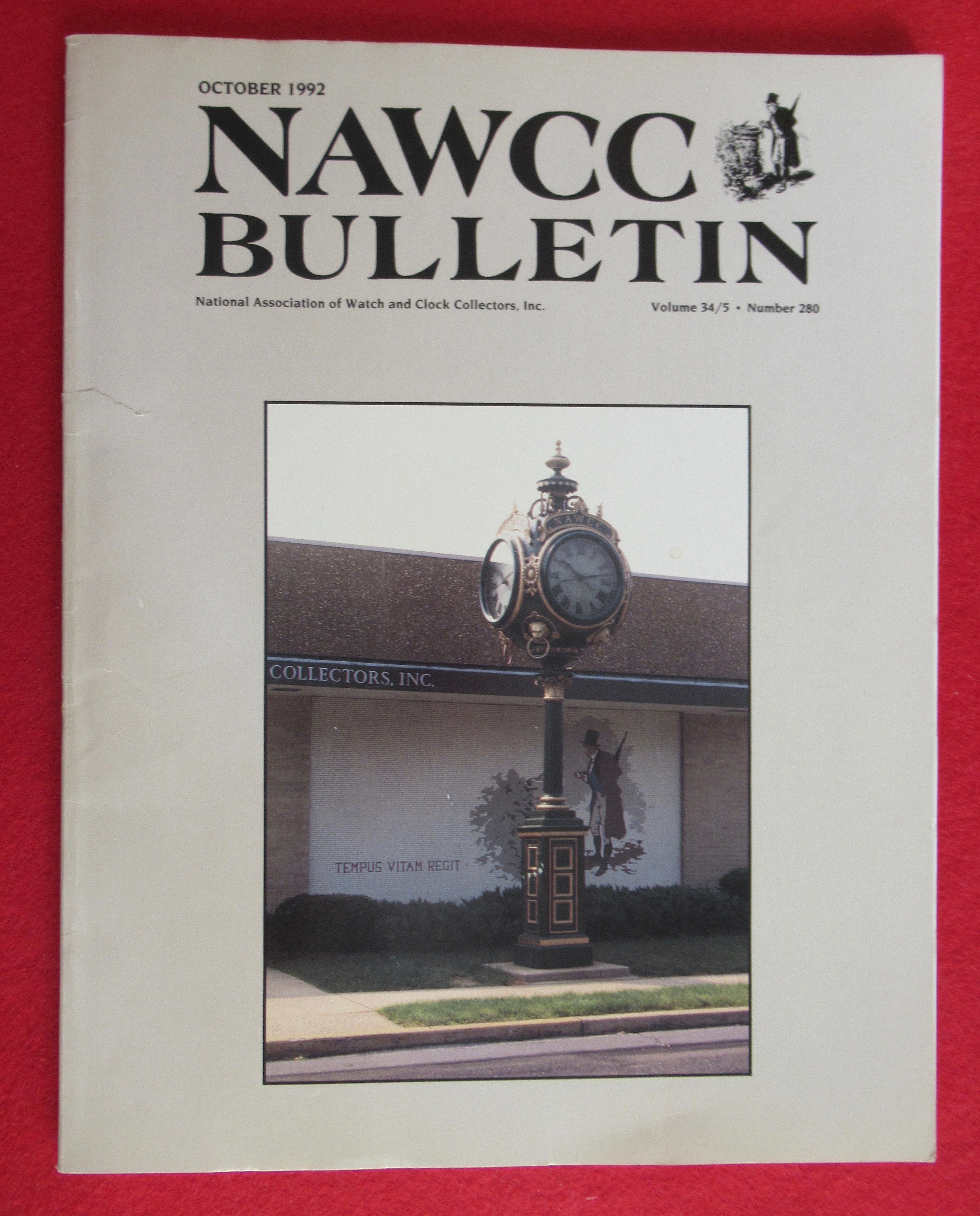 NAWCC Bulletin October 1992 Watch & Clock Collectors
