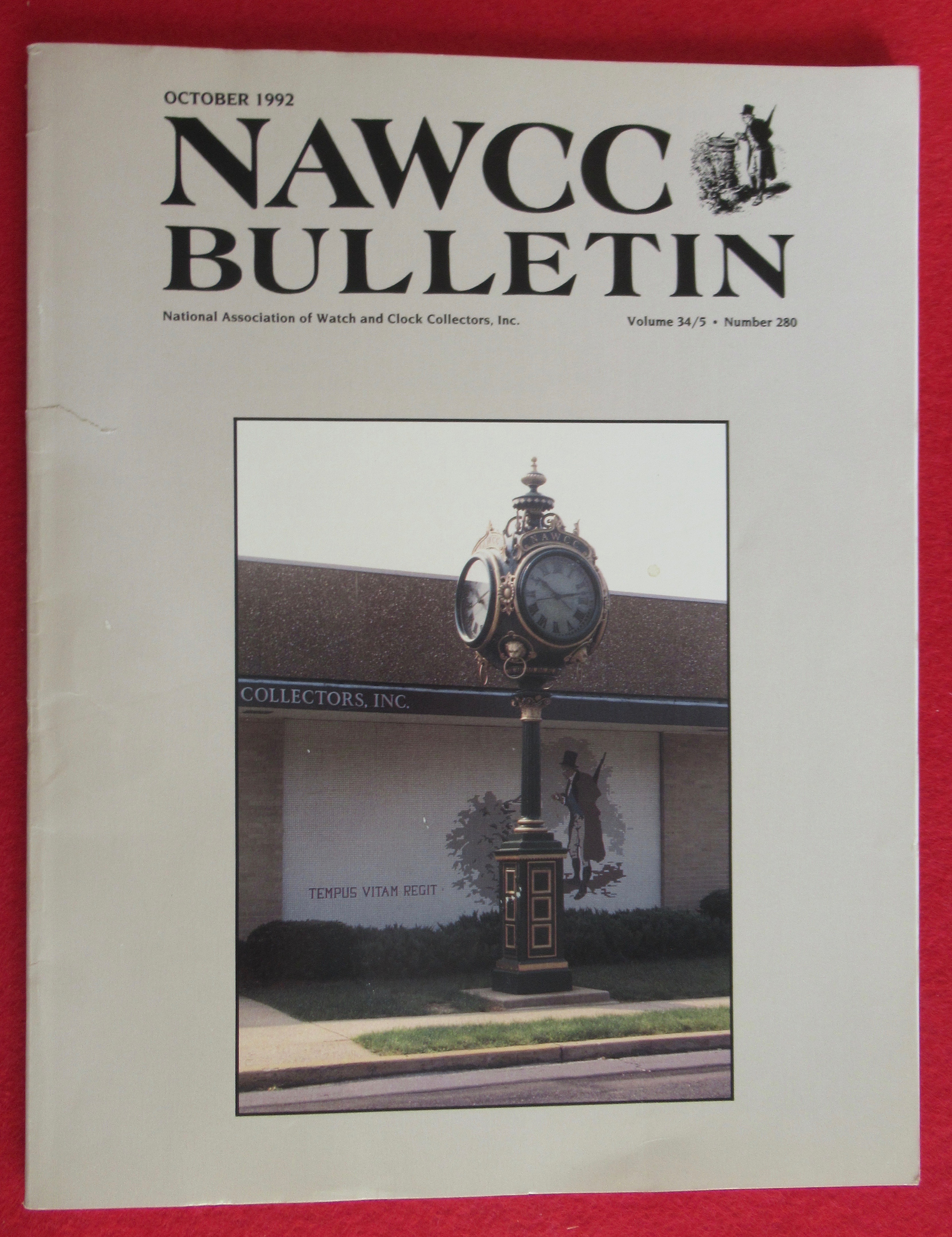 NAWCC Bulletin October 1992 Watch & Clock Collectors
