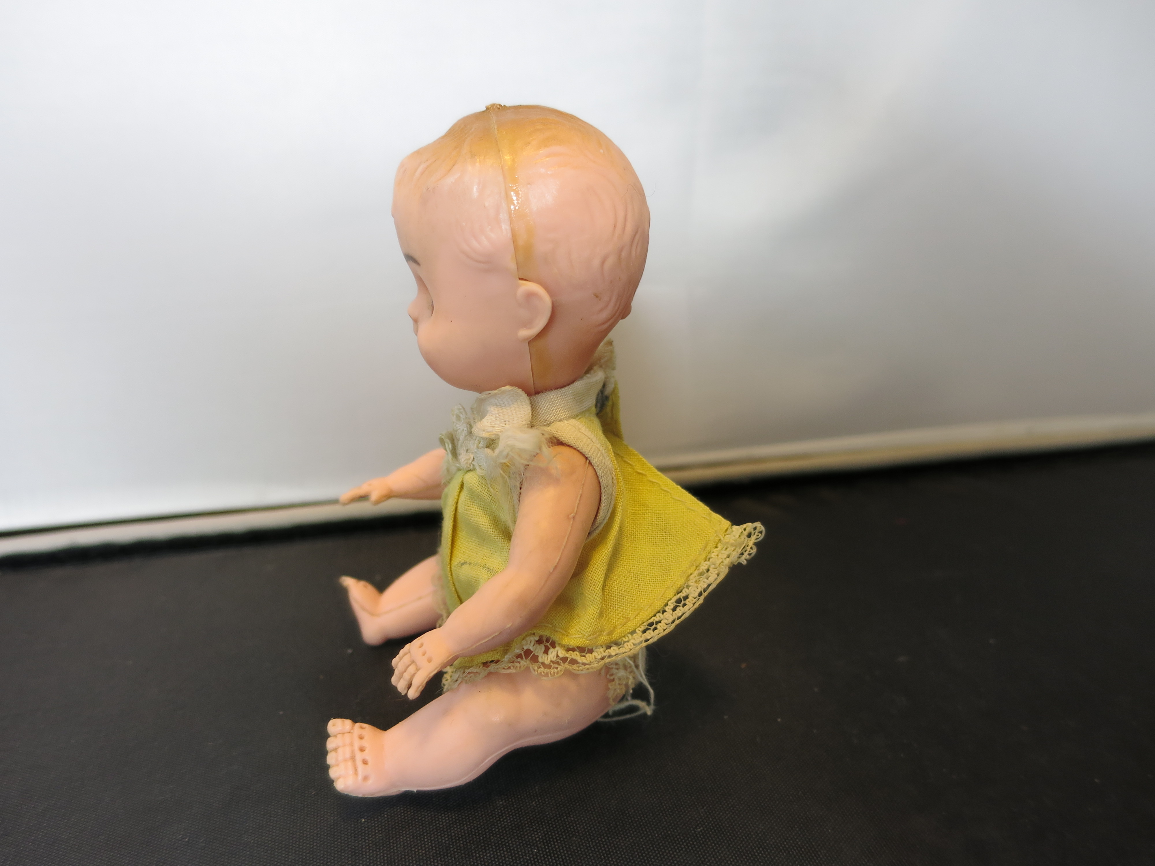Plastic Red Box Hong Kong Doll Sleep Eye Jointed