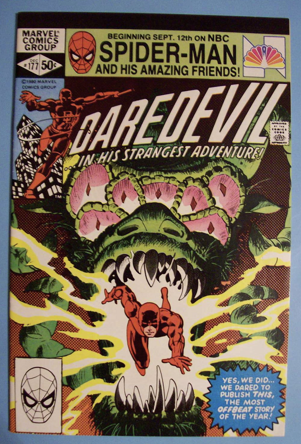 Daredevil Comics - December 1981
