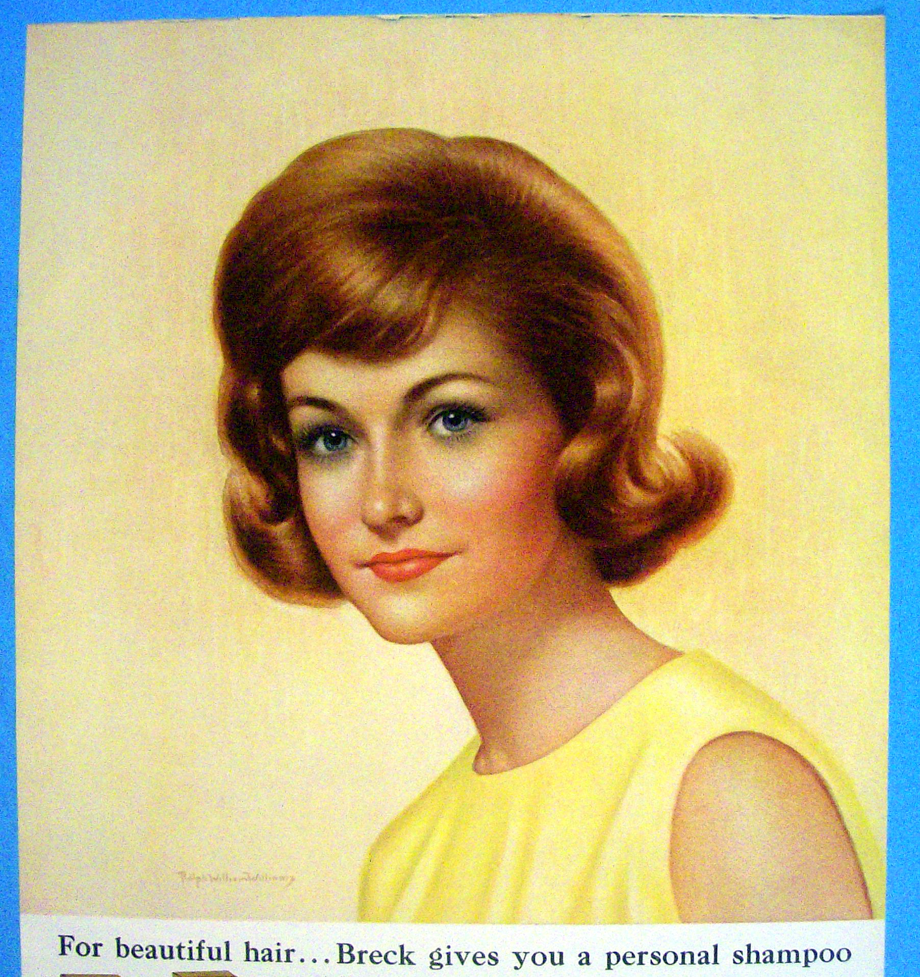 1963 Breck Shampoo By Ralph William Williams