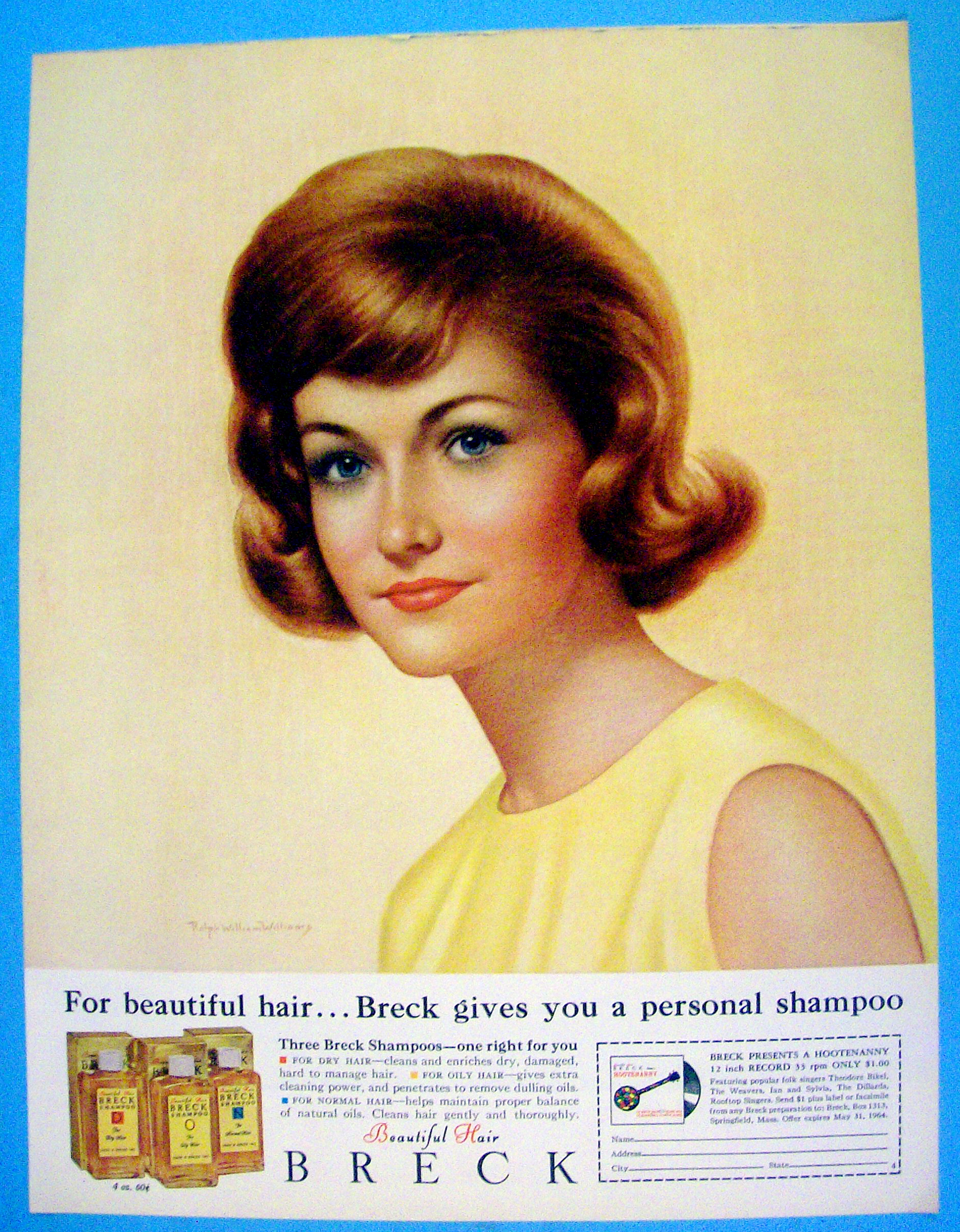 1963 Breck Shampoo By Ralph William Williams