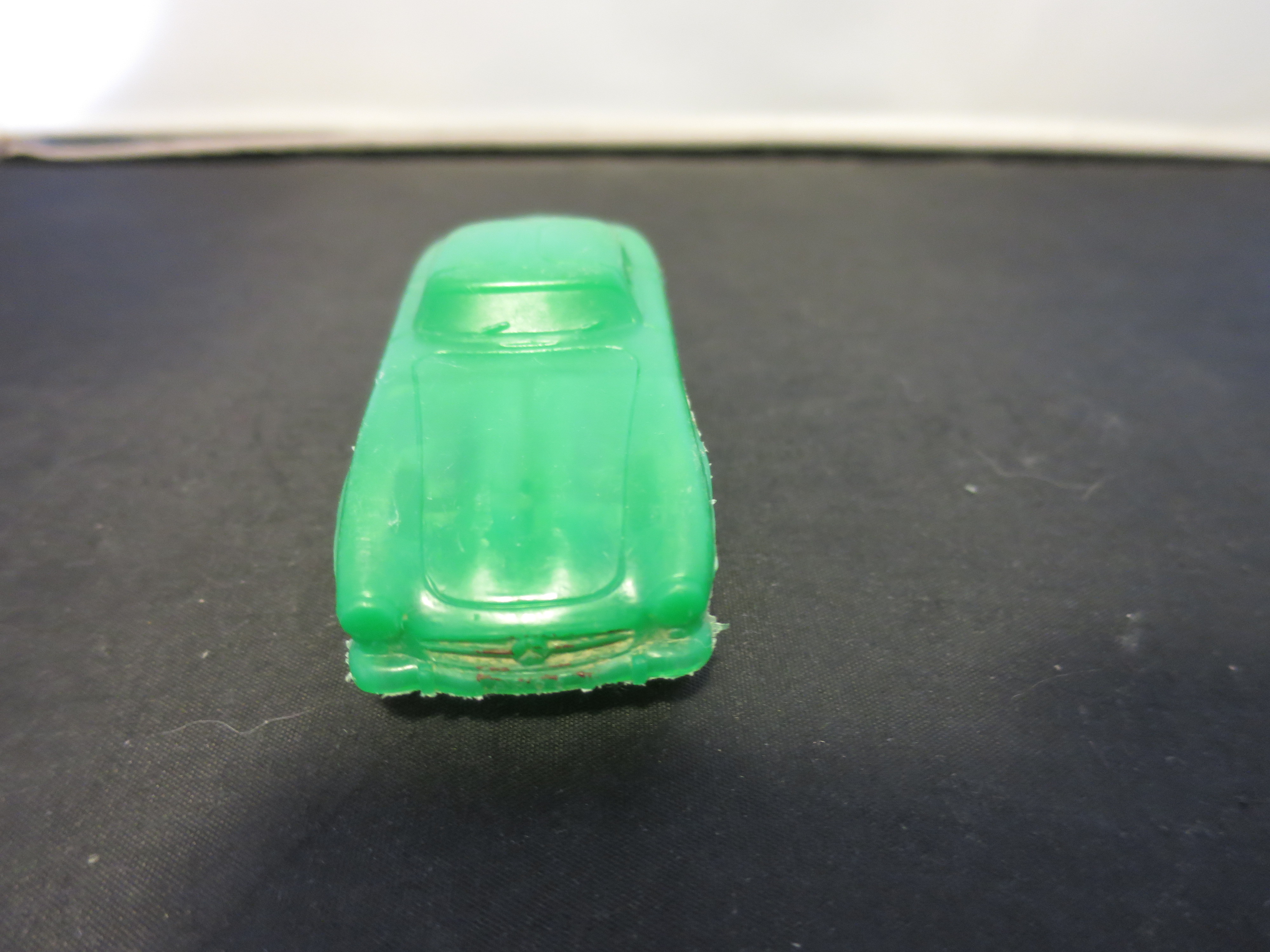 Vintage Auburn Rubber Green Racer Car