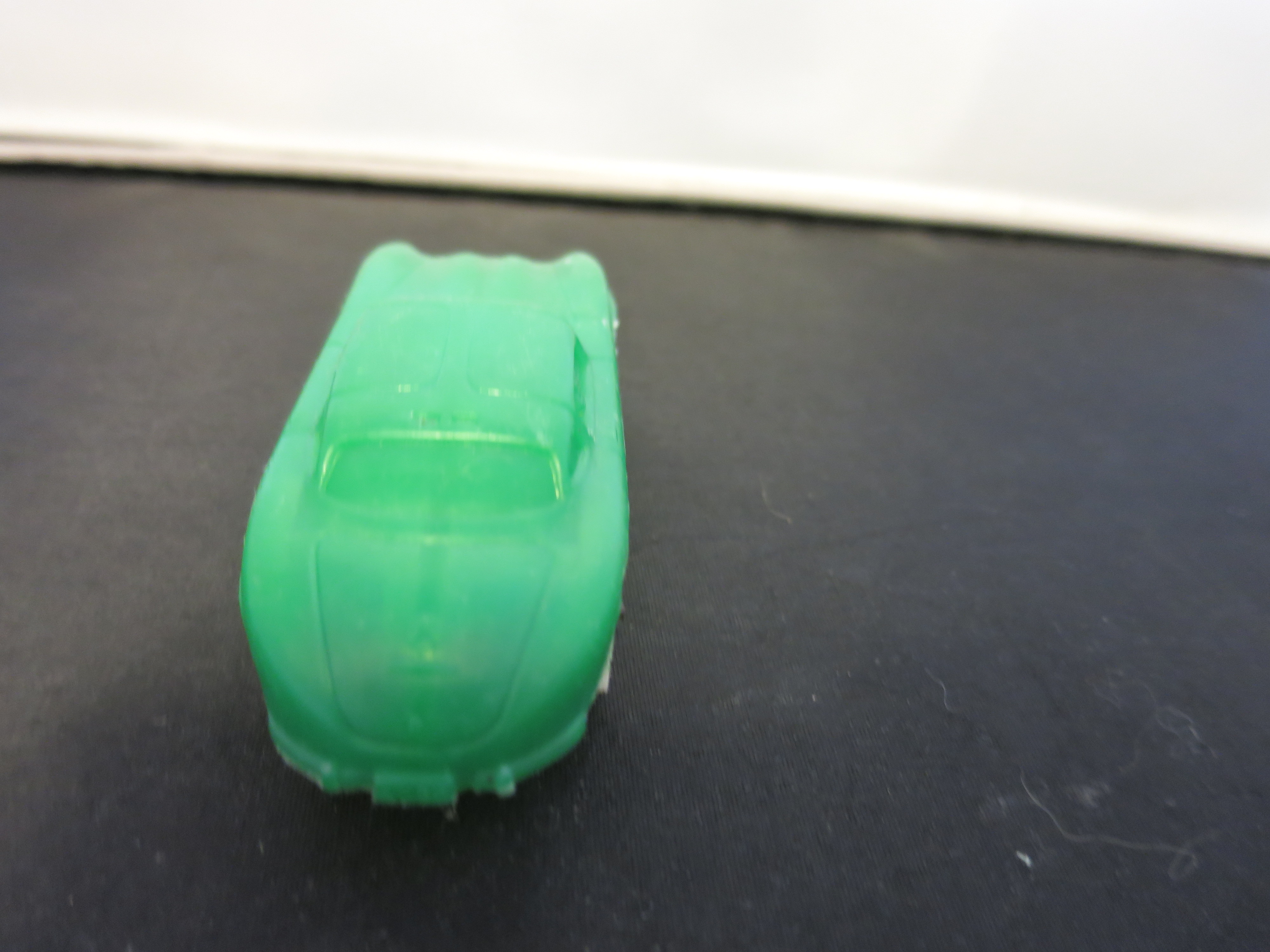 Vintage Auburn Rubber Green Racer Car