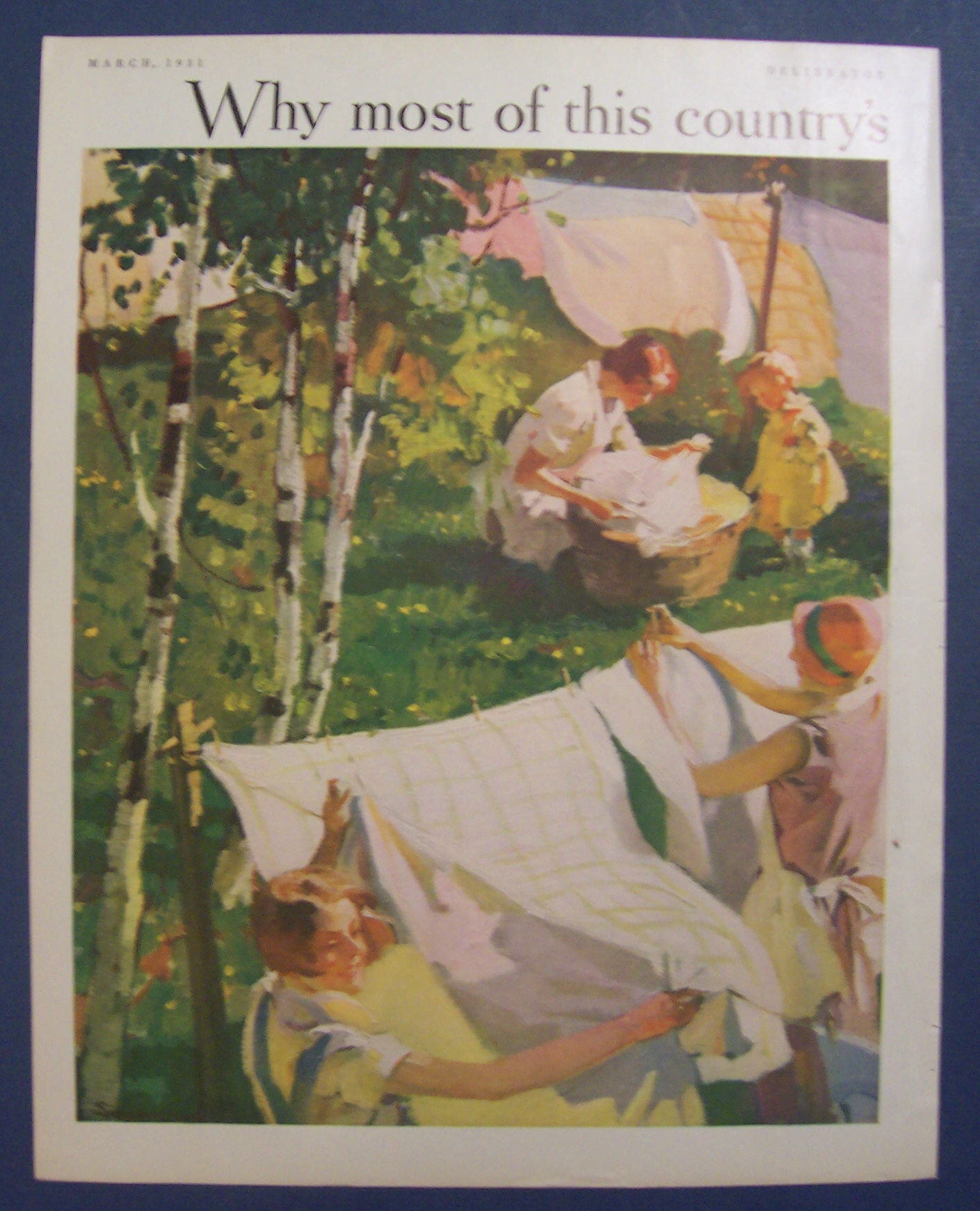 1931  P  And  G  White  Naptha  Soap