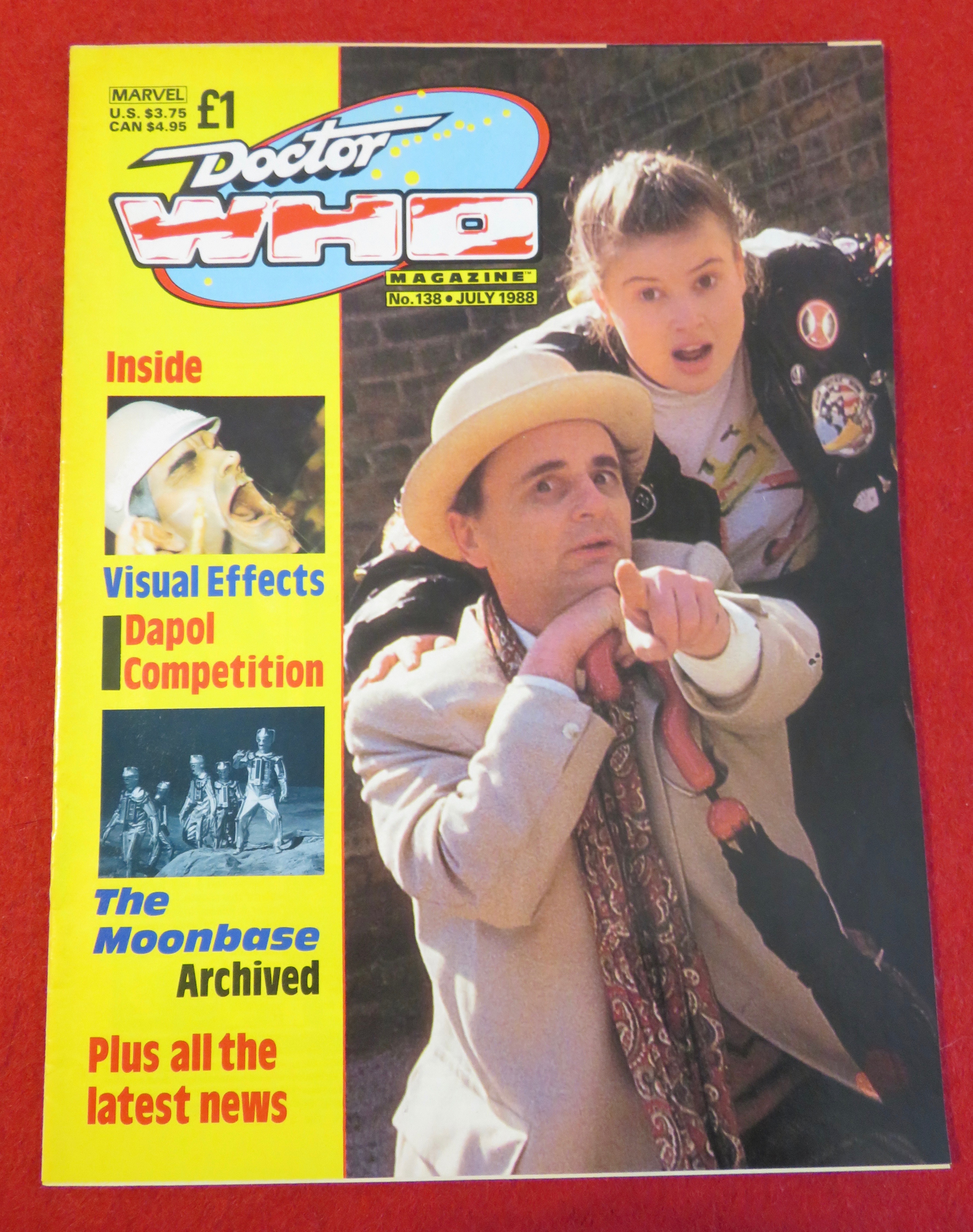 Doctor (Dr) Who Magazine July 1988 Moonrise