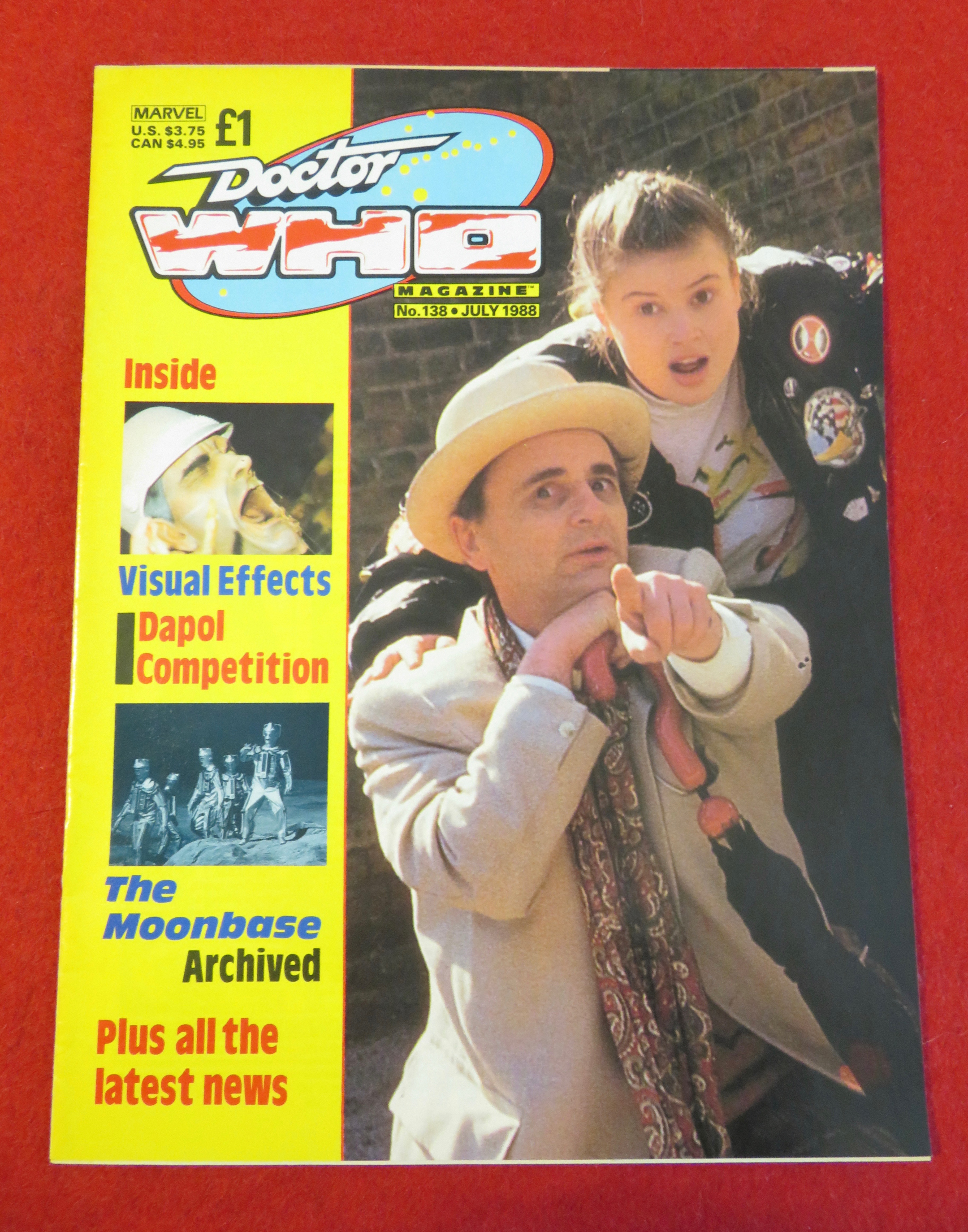 Doctor (Dr) Who Magazine July 1988 Moonrise