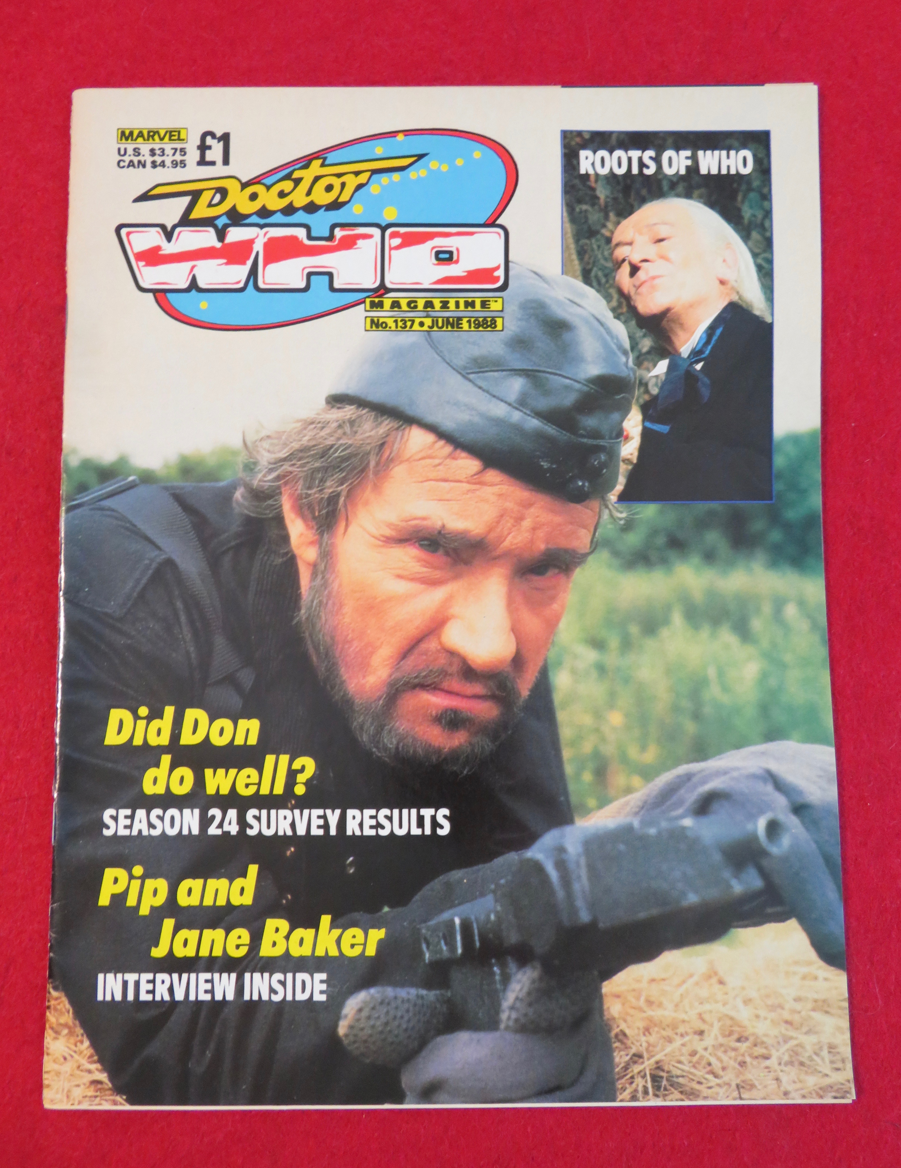 Doctor (Dr) Who Magazine June 1988 Pip & Jane Baker