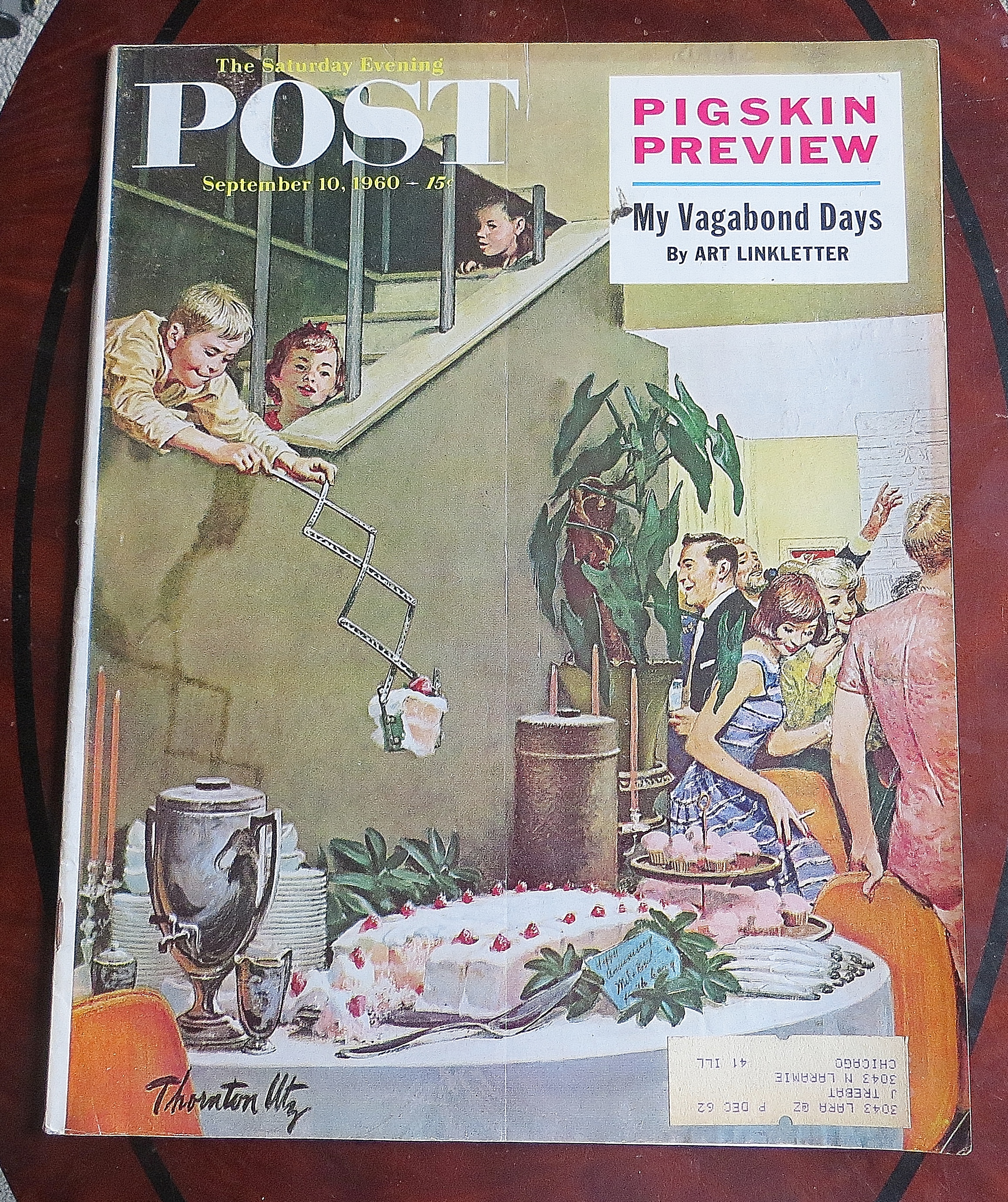 Saturday Evening Post Sept 10, 1960 Vagabond Day