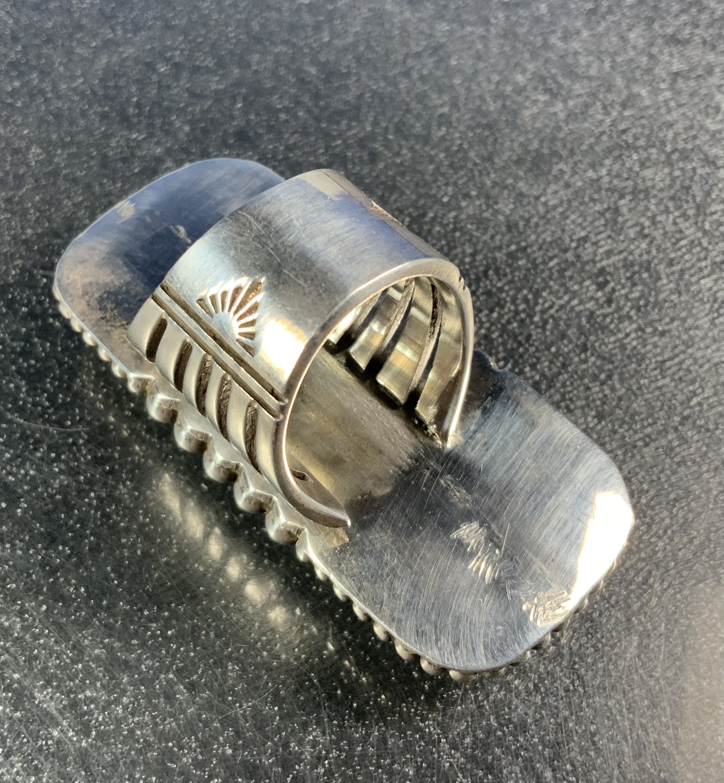 Dan Dodson (RIP) Turquoise Sterling Silver Ring