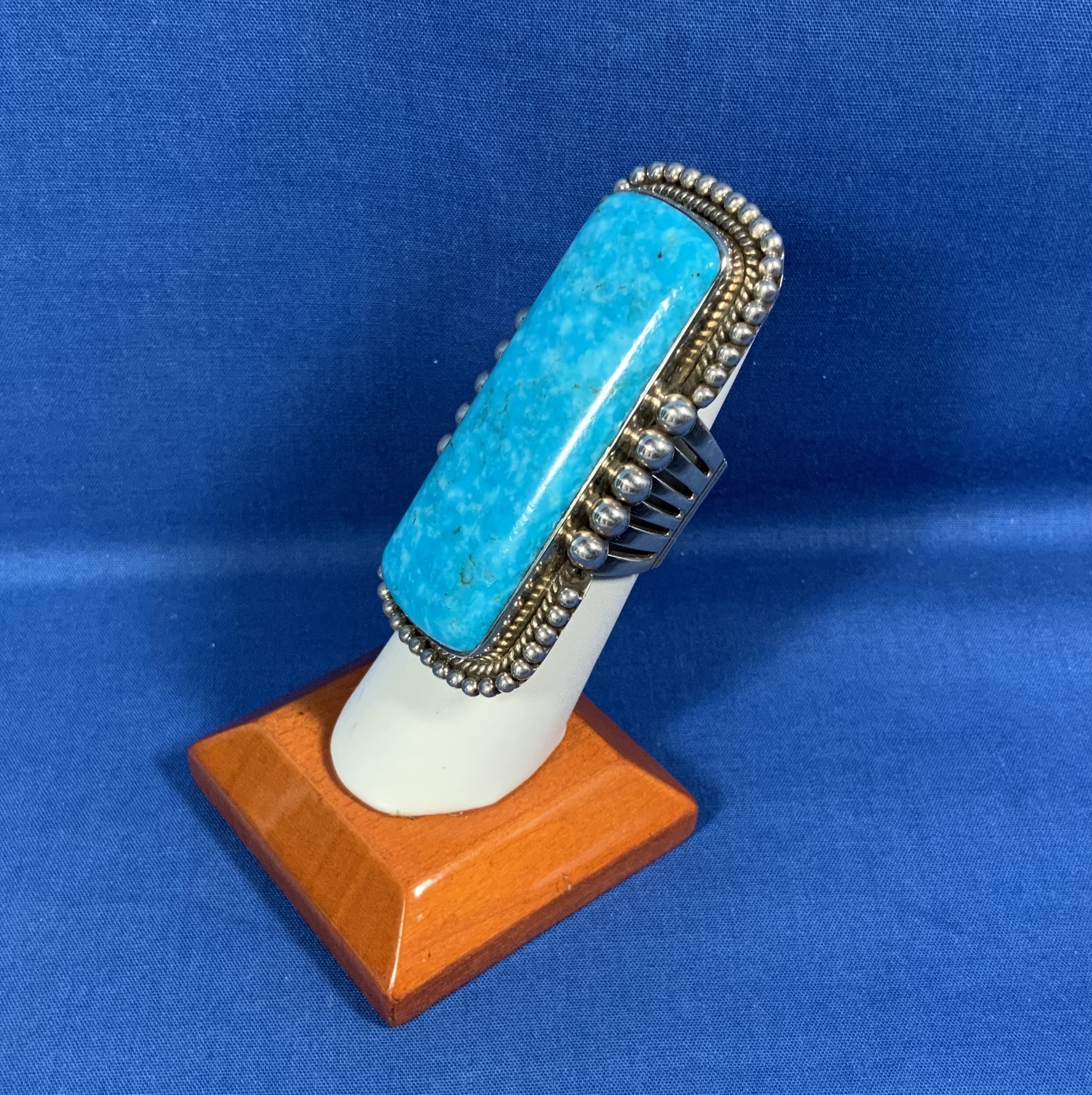 Dan Dodson (RIP) Turquoise Sterling Silver Ring