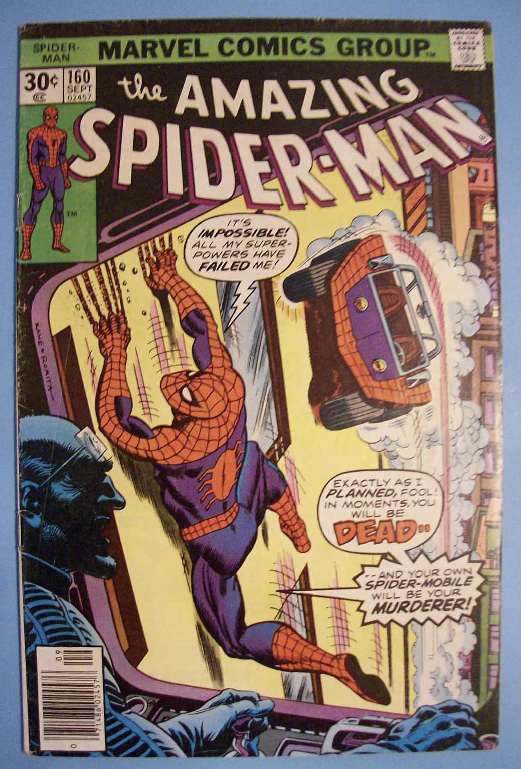 Spider-Man Comics - Sept 1976 - My Killer, The Car