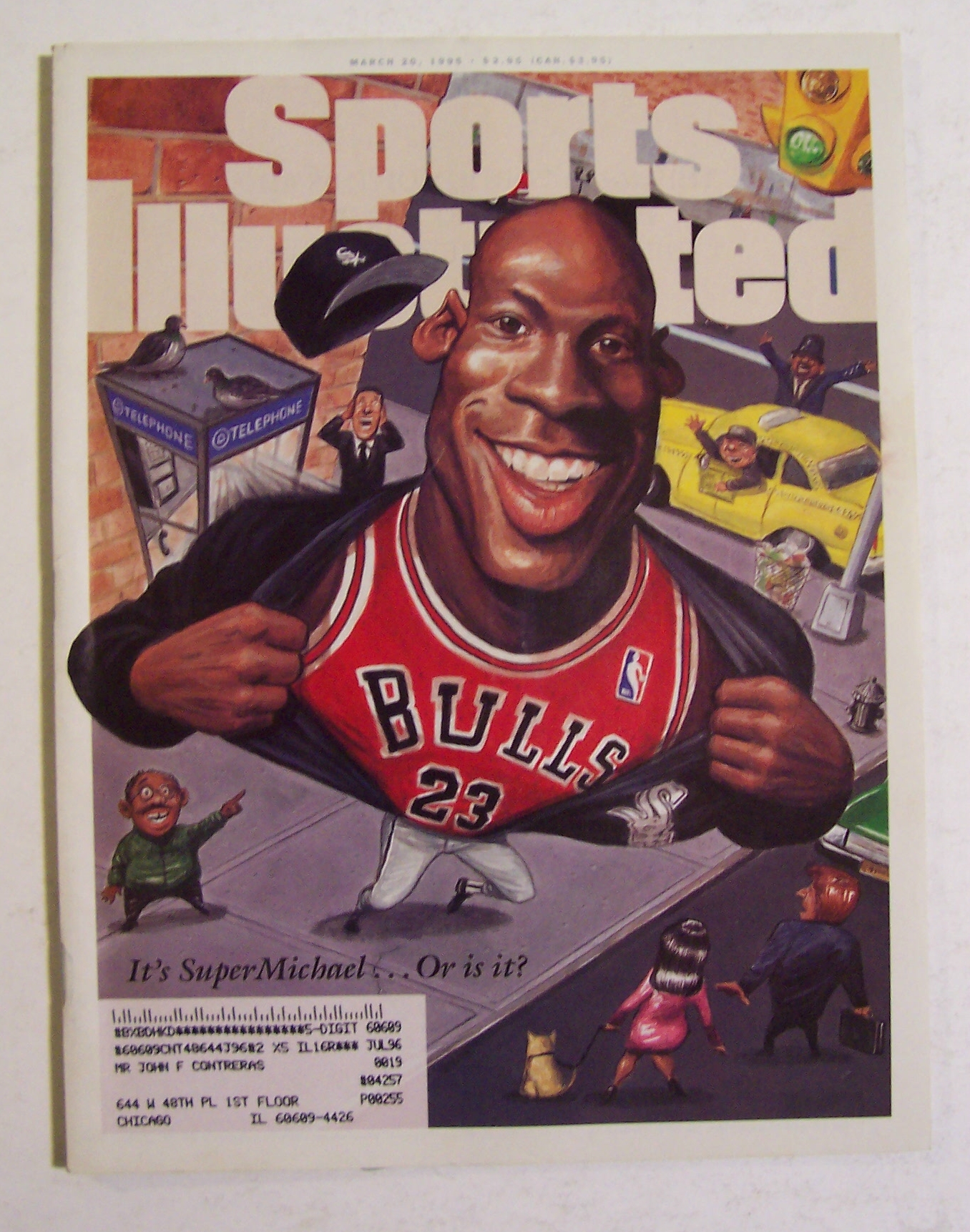 Sports Illustrated-March 20, 1995-Michael Jordan