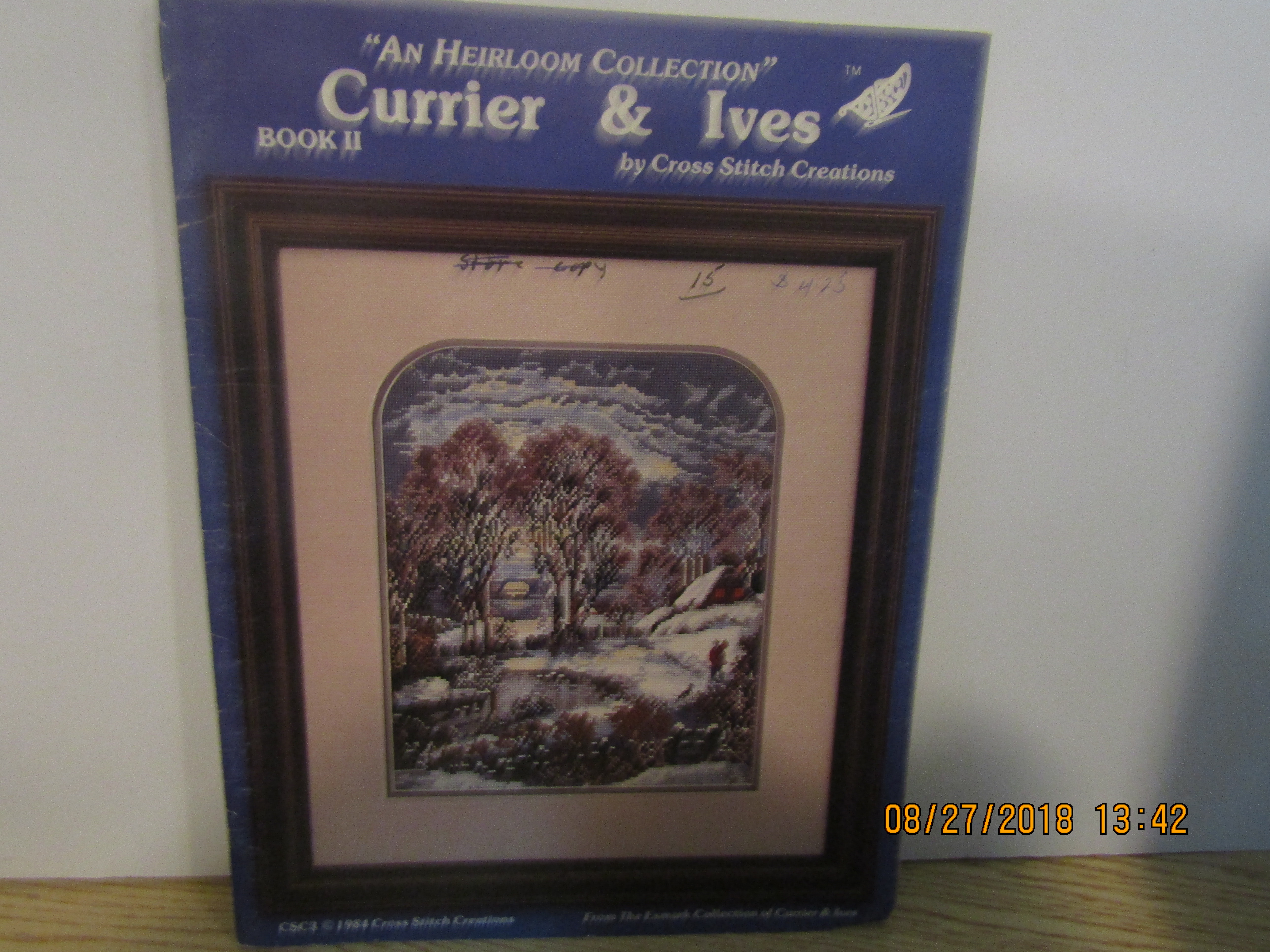 Cross Stitch Creations Heirloom Currier & Ives Book 2